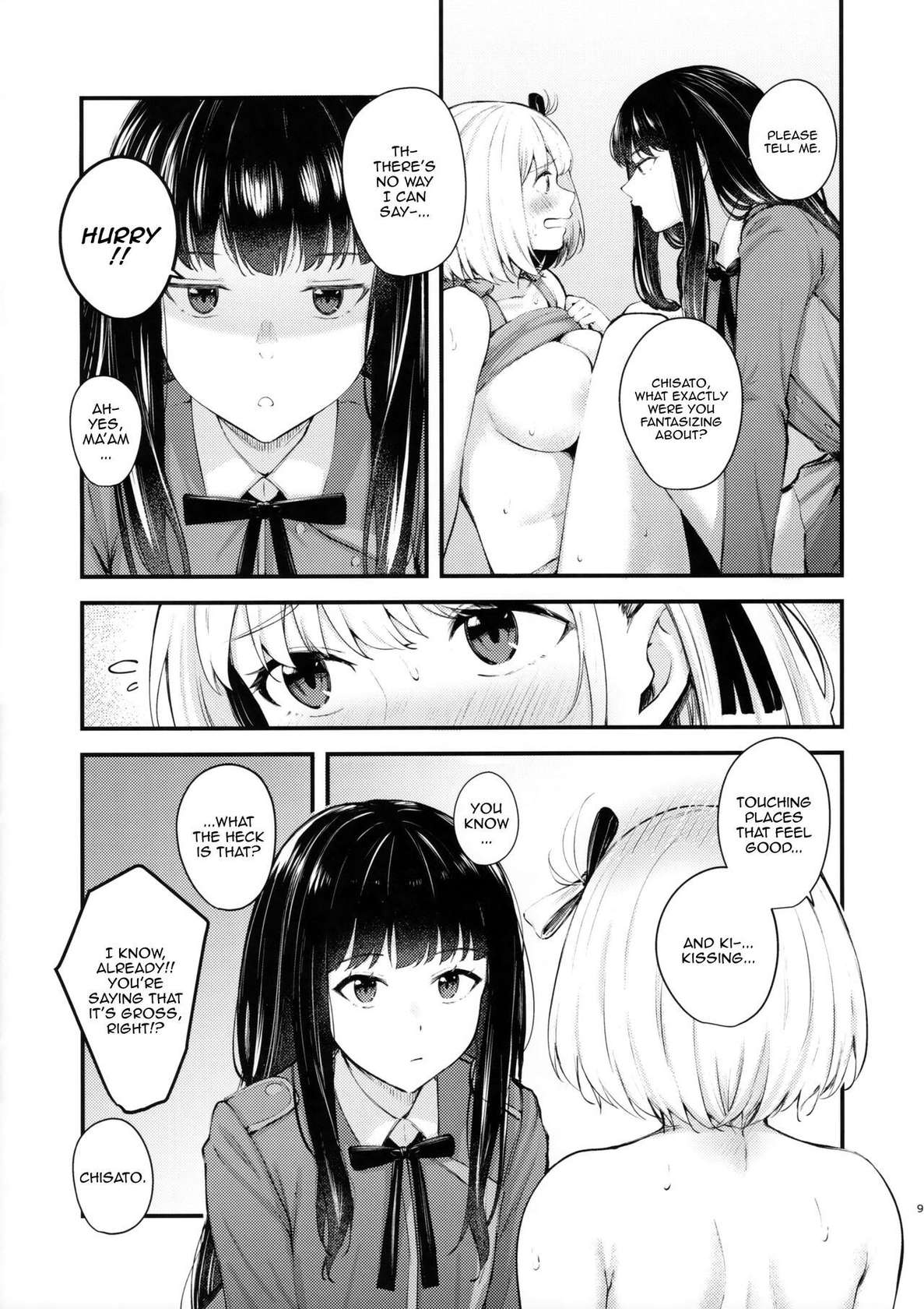 (C101) [Kitaku Jikan (Kitaku)] Rikoteki Emotion | Selfish Emotions (Lycoris Recoil) [English] {Doujins.com}