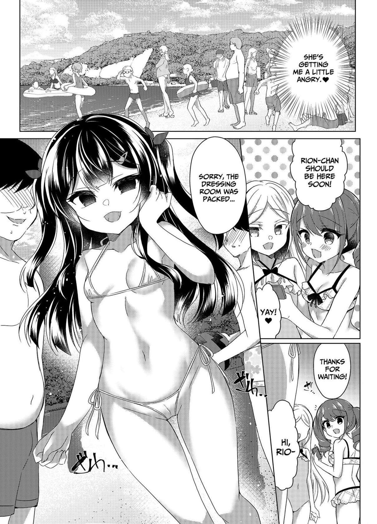 [Lonely Church (Suzunone Rena)] Namaiki Mesugaki ni Saimin Shido ~Micro Bikini de Koukai Roshutsu~ | Using Hypnosis To Control This Cheeky Girl ~Exposing Her Body In Public With a Micro Bikini~ [English] {Doujins.com} [Digital]