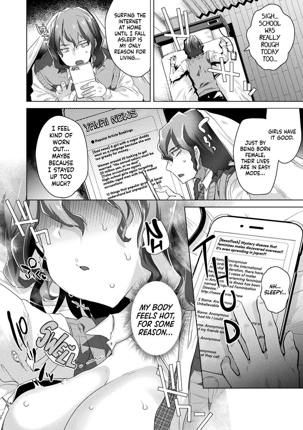 [Ebina Ebi] Feminization Pandemic!! ~Sugar Daddy Chapter~ (TSMesuochi Pandemic) [English] {Hennojin} [Digital]