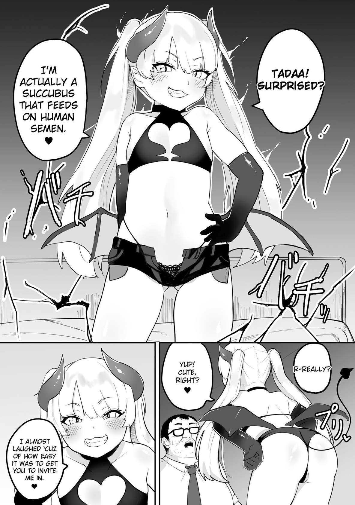 [Fuzui] Lethal Succubus (2D Comic Magazine Mesugaki Henshin Heroine Seisai Wakarase-bou ni wa Katemasen deshita! Vol. 2) [English] [Digital]