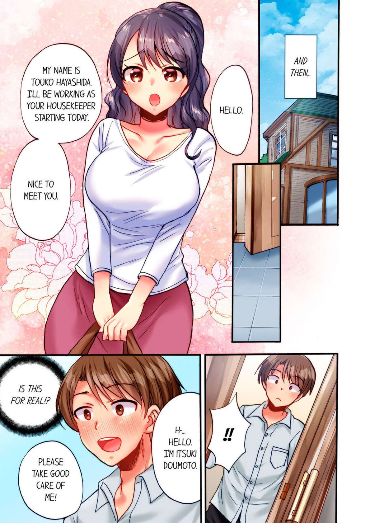 [Kotobuki Maimu] "Dame! Uwaki ni Nacchau" Sōnyū ni Yowai Hitozuma wa Shigoto chū ni Gachīki SEX | “We Can’t! It’ll Be an Affair!” Wife Who Loves Penetration Has Hardcore Sex During Work 1 [English]