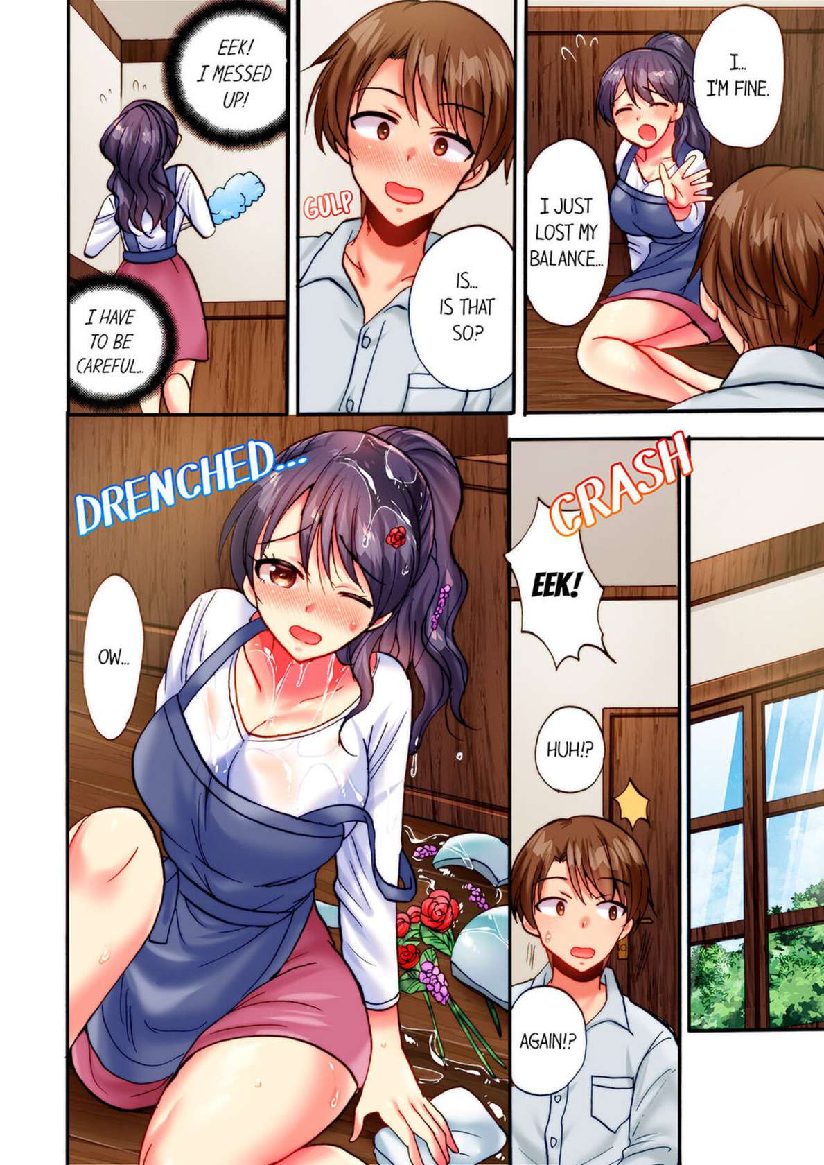 [Kotobuki Maimu] "Dame! Uwaki ni Nacchau" Sōnyū ni Yowai Hitozuma wa Shigoto chū ni Gachīki SEX | “We Can’t! It’ll Be an Affair!” Wife Who Loves Penetration Has Hardcore Sex During Work 1 [English]