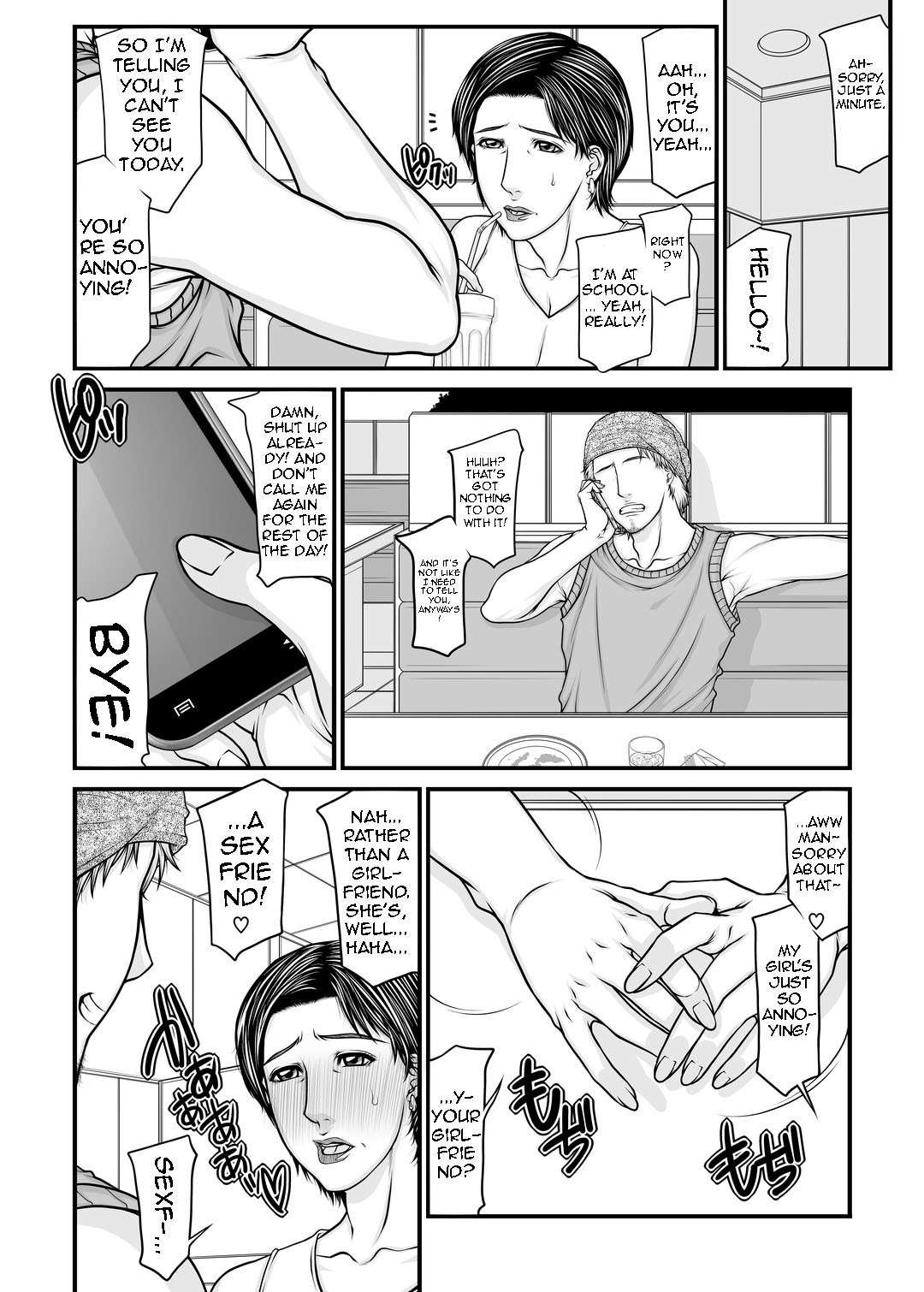 [Paradiddle (Yamaoka Koutetsurou)] @woman meets @boy [English] {Doujins.com} [Digital]