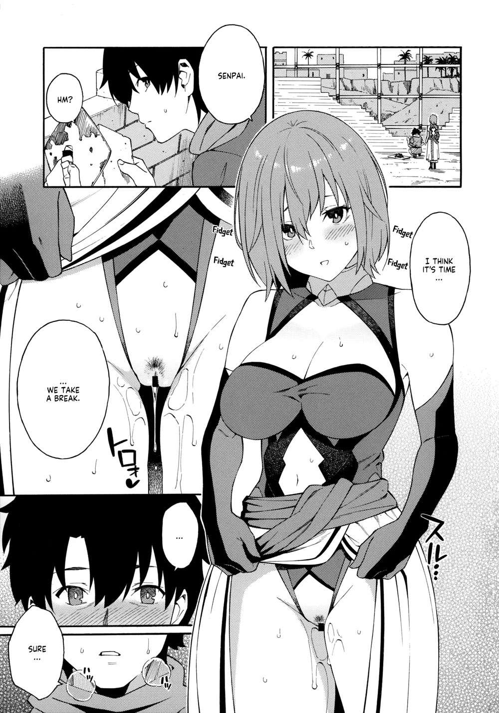 Senpai To Micchaku Shitai Desu [Oneshot]