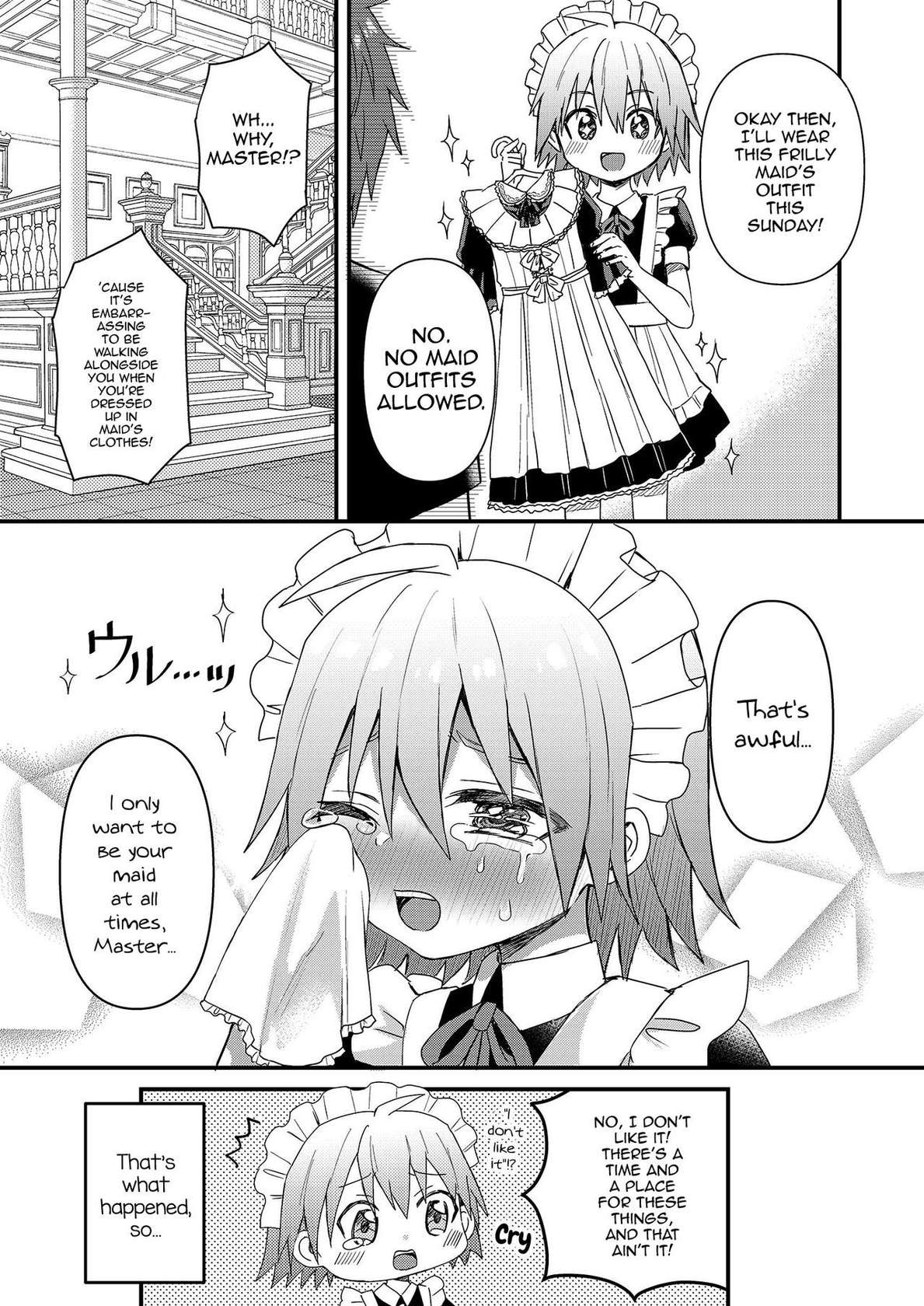 [Reiwa no Kumaya-san (Tori)] Kawaii Maid no Otokonoko Do-S Goshujin-sama to Otona no Date Hen [English] [mysterymeat3] [Digital]