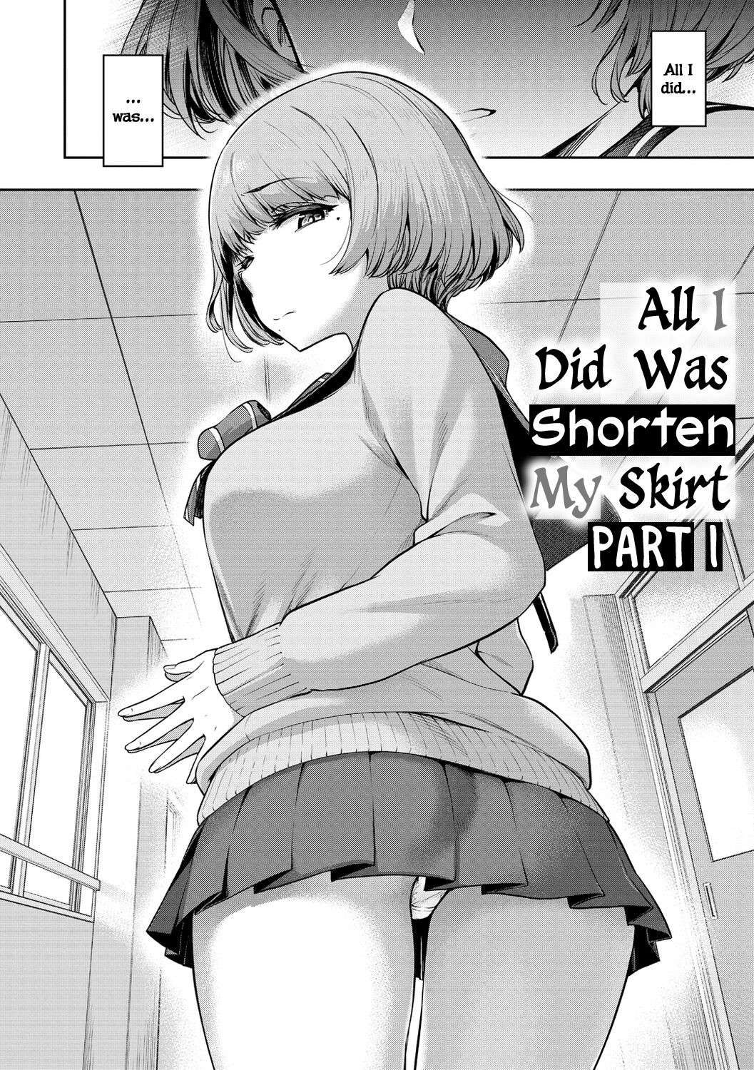 [dam] Watashi wa Tada Skirt o Mijikaku shita dake Ch 1~3 [English] {Hennojin} [Digital]