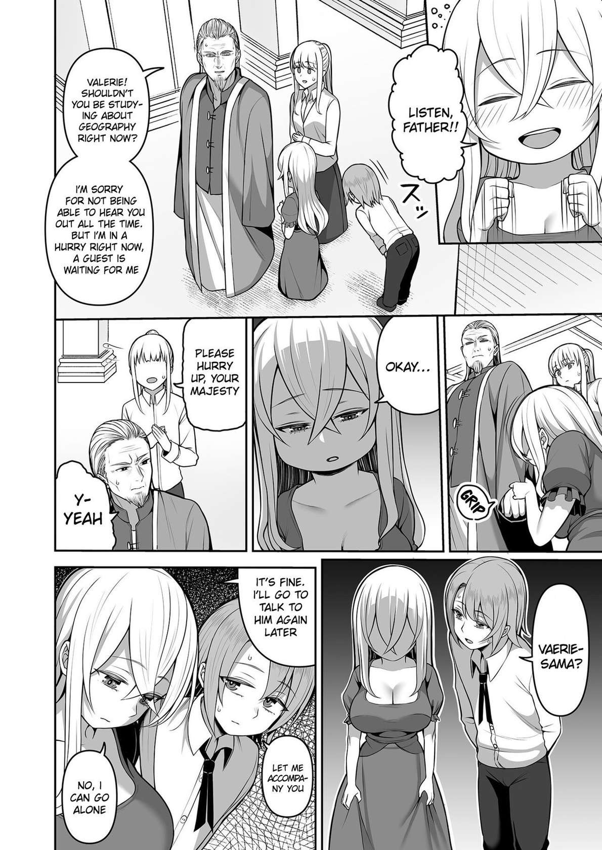 [Kayumidome] Valerie Monogatari ~Oujo-sama wa Yaritai Houdai!?~ Ch1/  The Story of Valerie ~The Queen Gets To Fuck As Much As She Wants!~ Ch.1 [English] {Doujins.com}