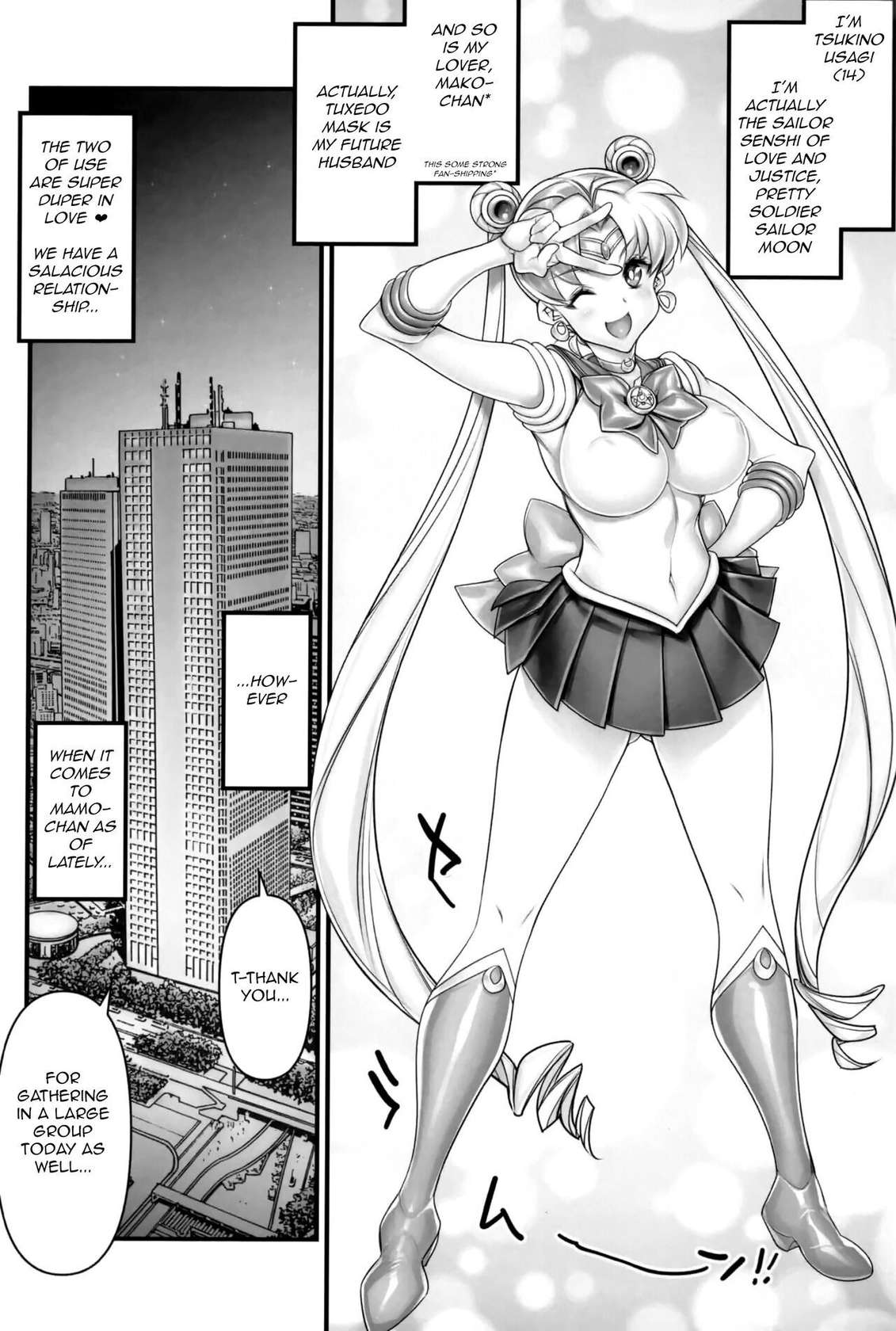 (C102) [Kashiwa-ya (Hiyo Hiyo)] Sera Hame Moon de NTR Sex ! | Sailor Fuck Moon's Netorate Sex! (Bishoujo Senshi Sailor Moon) [English] [q91]