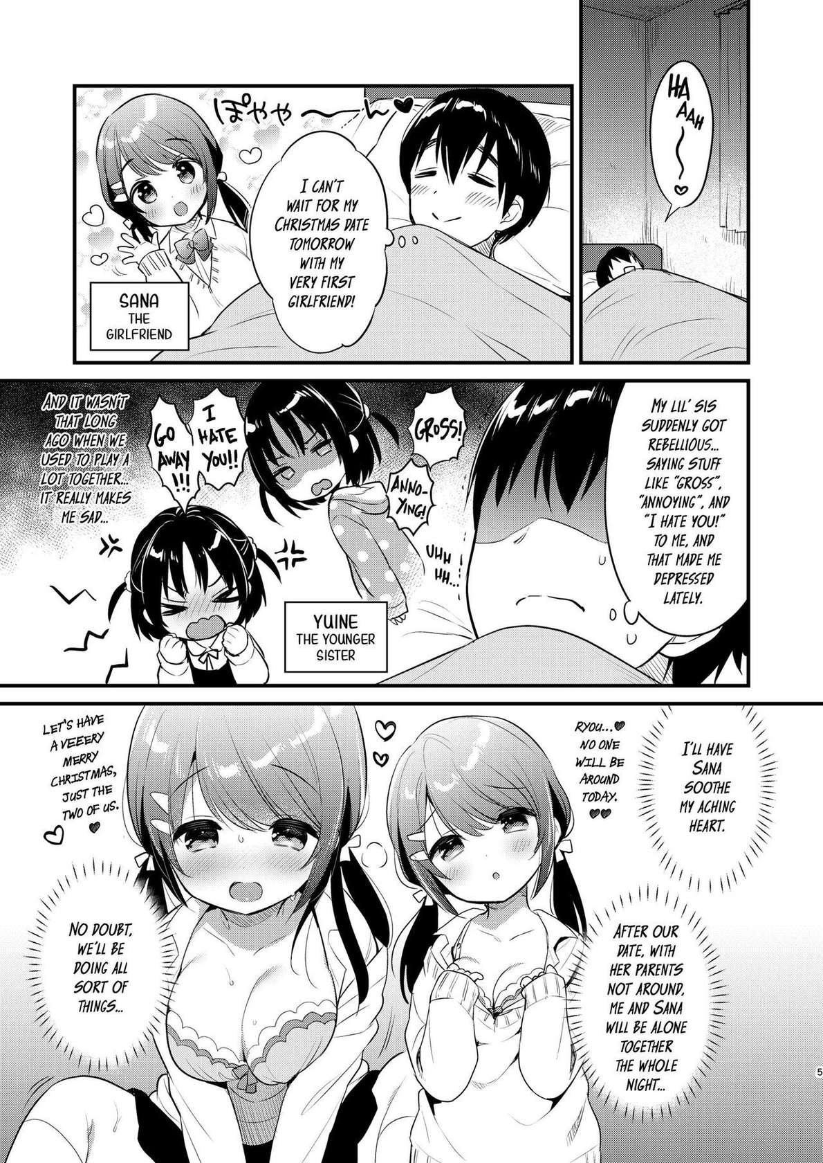 [Usacastle (Usashiro Mani)] Guigui Imouto ni Honrou Sareru Yowayowa Ani | Pushover Older Brother Toyed With By His Tenacious Little Sister [English] [altuser] [Digital]