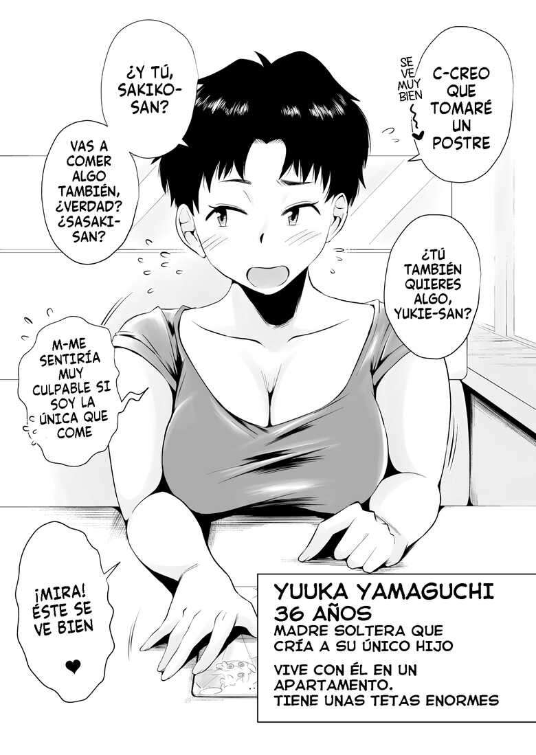 [Haitoku Sensei] Dono Mama ga Suki? ~Yamaguchi-ke no Baai~ | ¿Cuál mamá te gusta más? ~La Familia Yamaguchi~ [Spanish] [J.C. Translations]