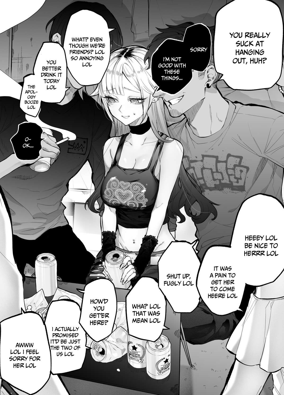 [Egaki Numa] The Day I Decided to Make My Cheeky Gyaru Sister Understand in My Own Way Ch. 1-5 (Ongoing)