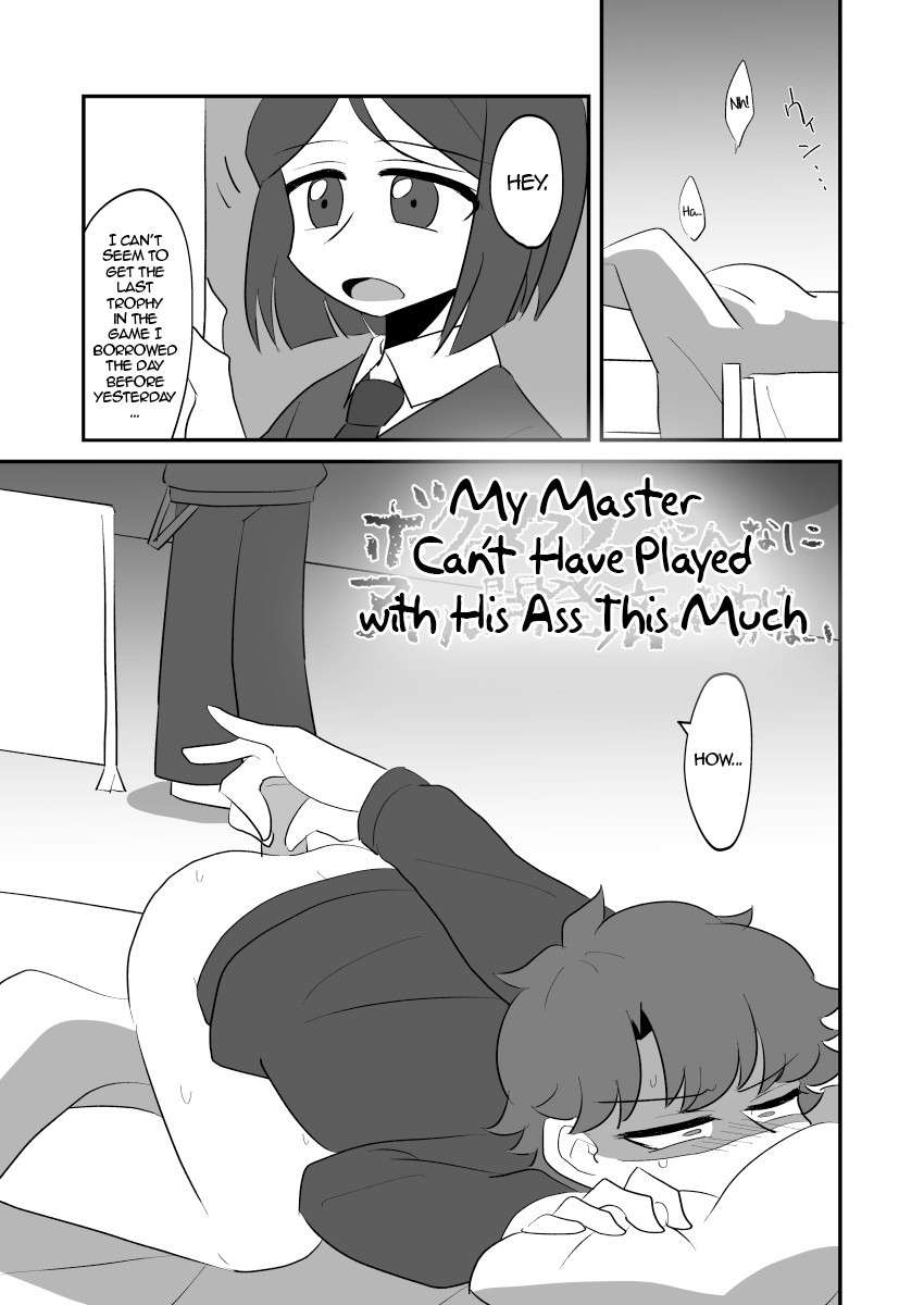 [Shirupet Logic (Nakagawa)] Boku no Master ga Konna ni Anal Kaihatsu-zumi na Wake ga Nai | My Master Can't Have Played with His Ass This Much (Fate/Grand Order) [English] [alparslan] [Digital]