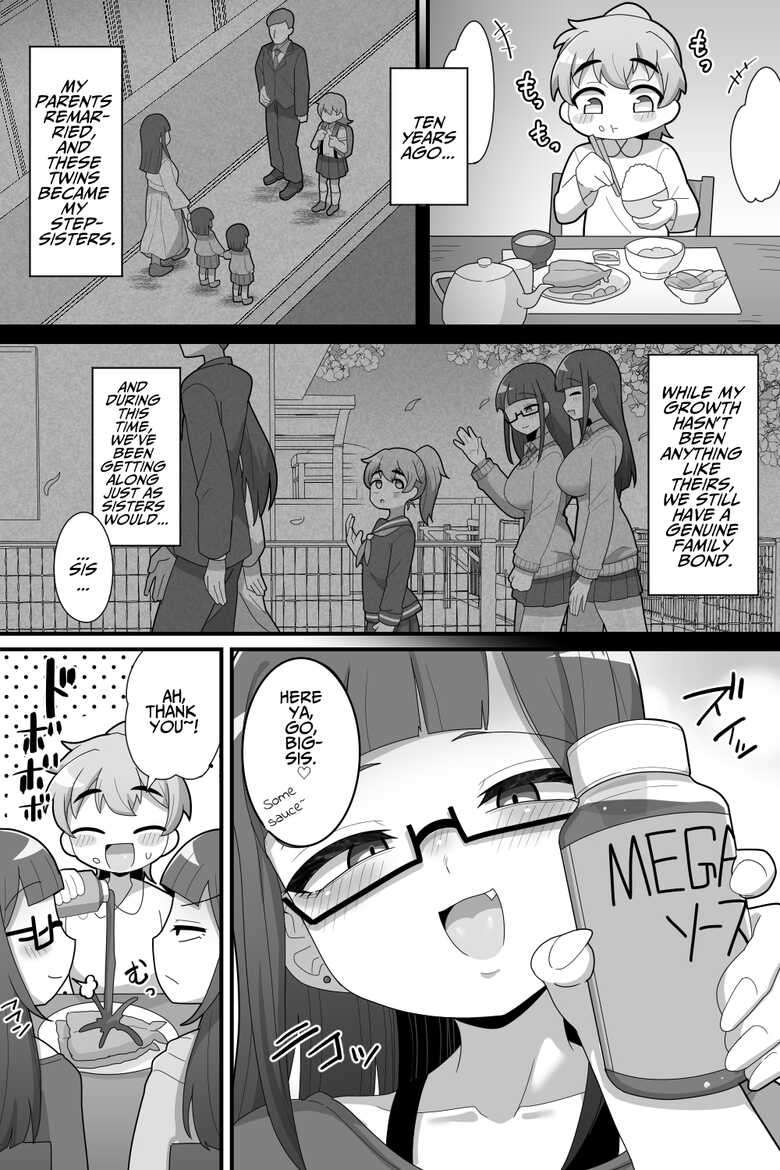 [Dakkoku Kidoutai S.A.C (Dakkoku Jiro)] Futanari Futago ni Aisaresugitemasu | Loved Too Much by My Futanari Twin Step-sisters [English] [T's Translations]