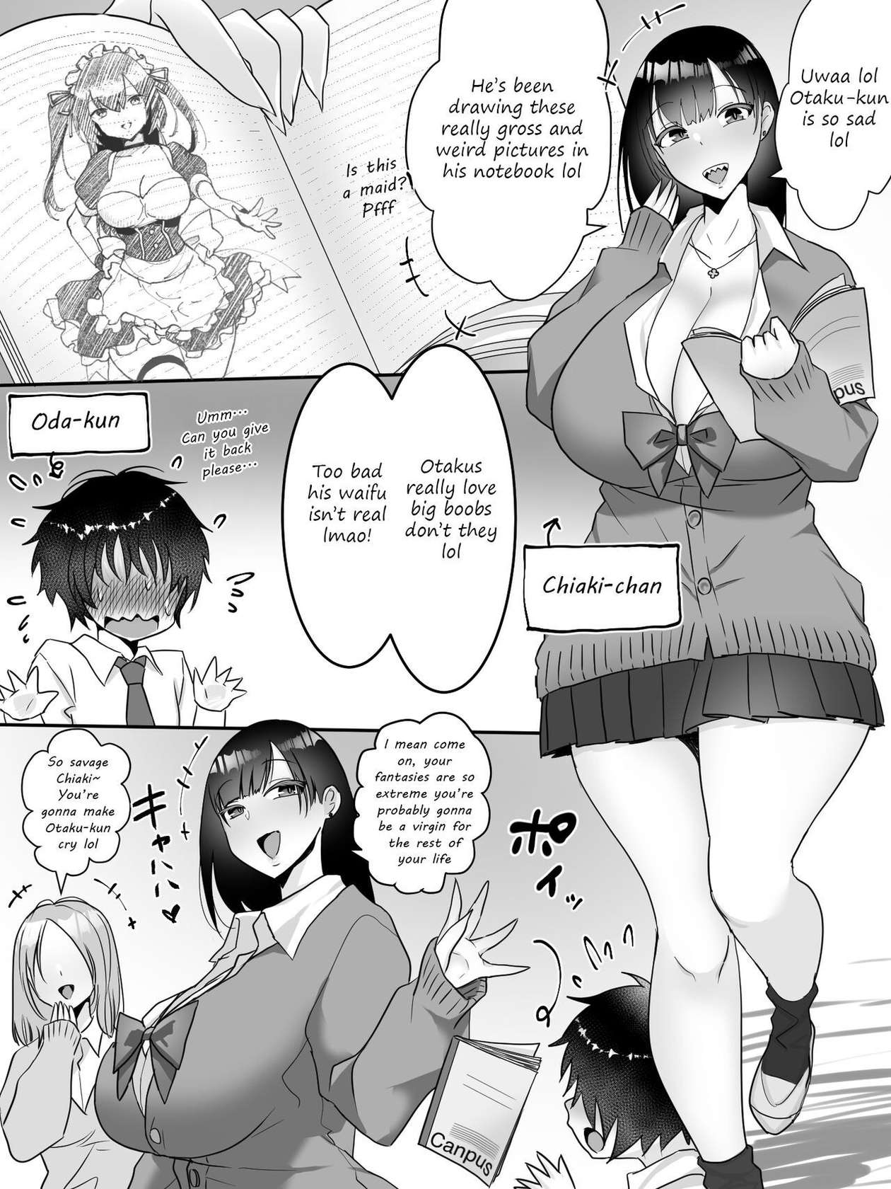 [Onesota Shuu] Ijimekko JK | Bullied by a high school girl [English]