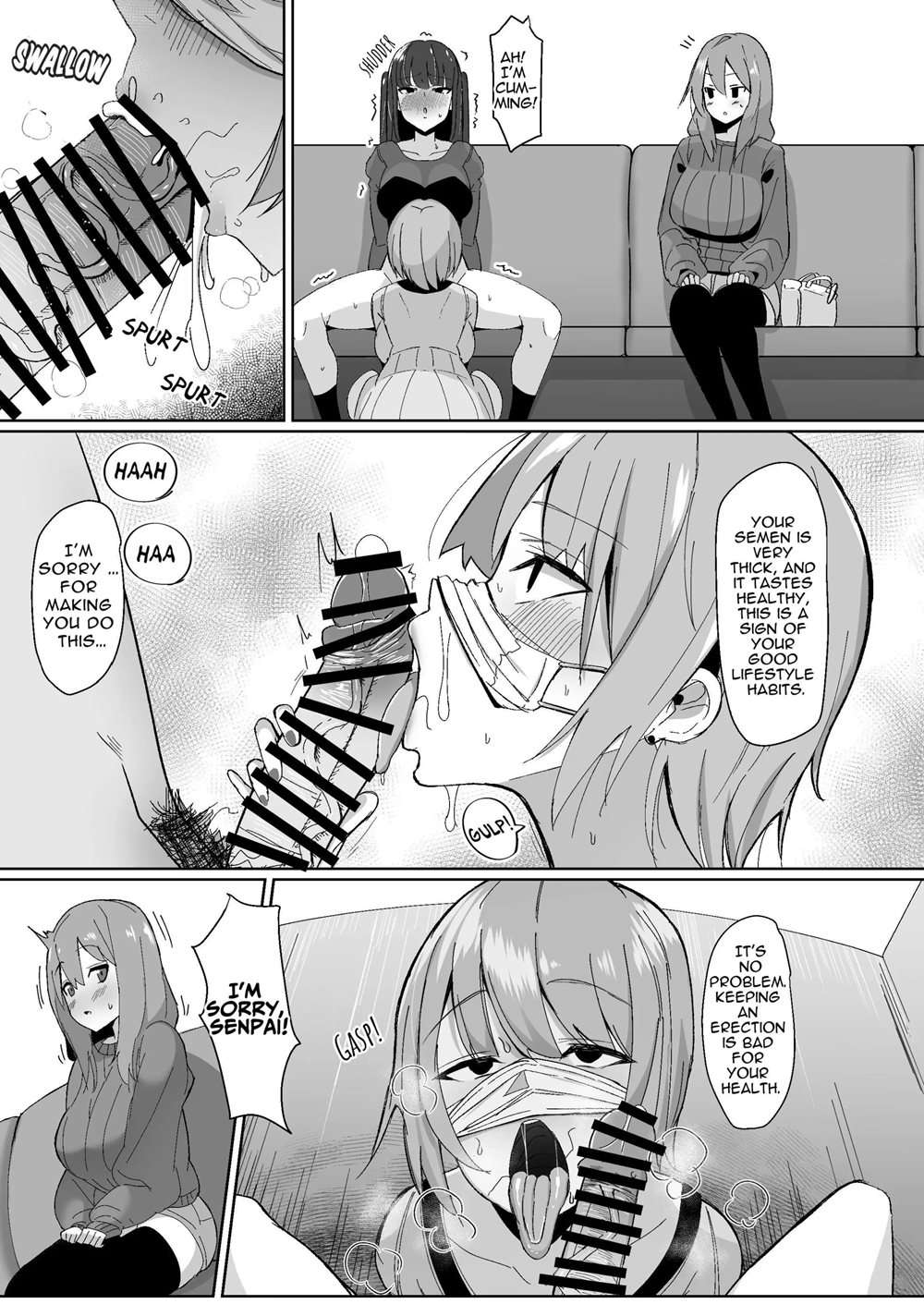 What If A Futanari Getting A Boner Meant They Had To Blow Their Load? ~Clinic~ [Oneshot]