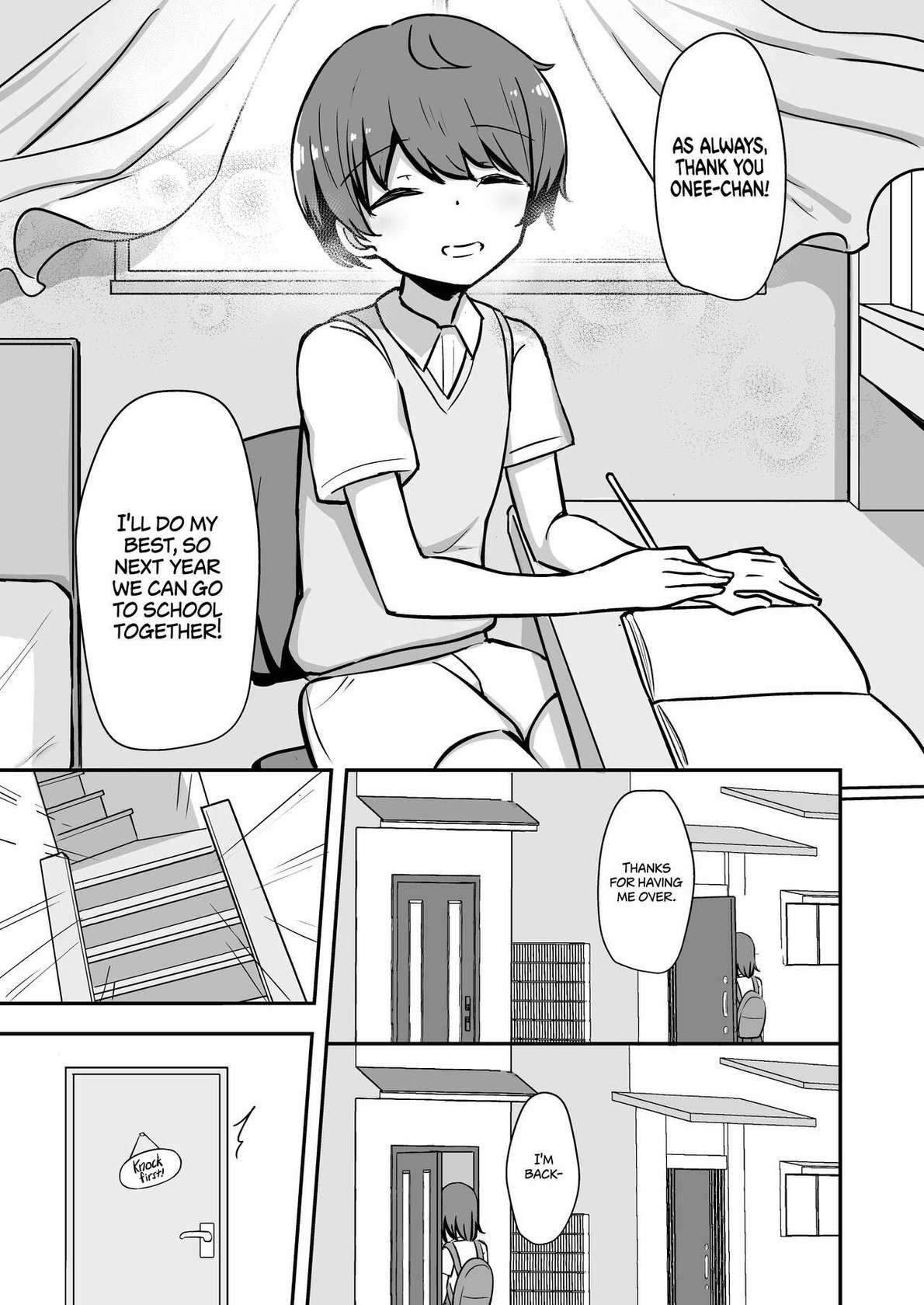 [Starmine18 (HANABi)] Boku to Onee-san no Kimochii Obenkyou | Pleasure Studies with Onee-chan [Digital] [English] [ArkOfLight]