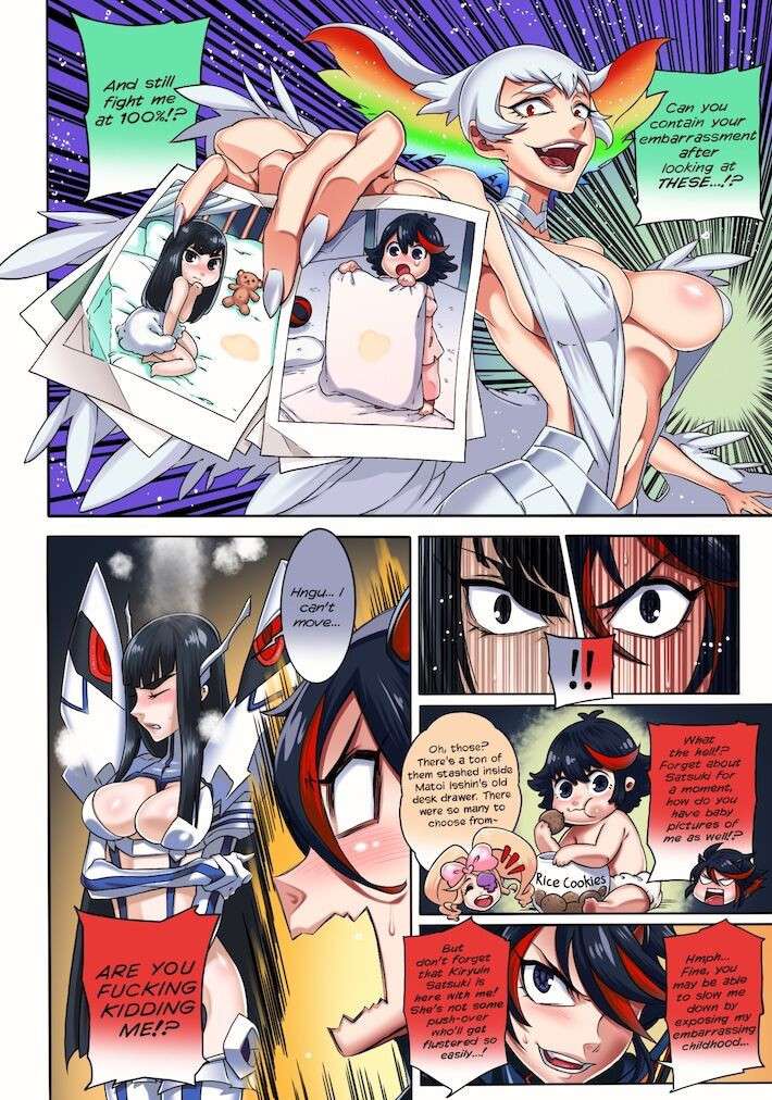 (C86) [Service Heaven (Hirame)] KISS LOVE KISS (Kill la Kill) [English] - [secondhandscans] (Colored by NoBoDy11)