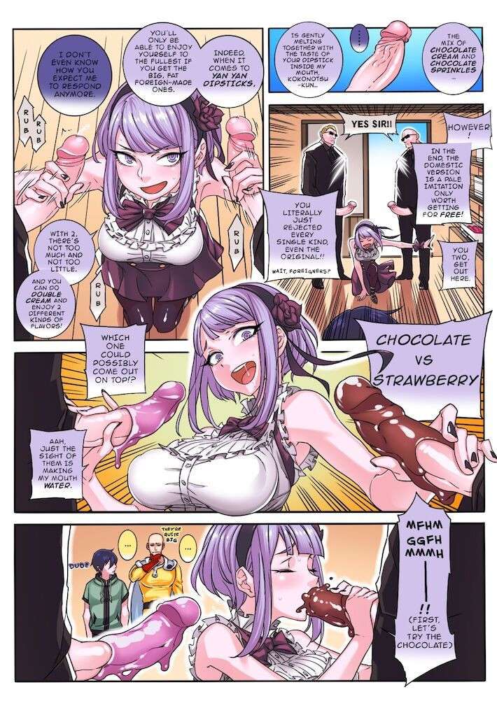 (C89) [★F (Hirame)] So○○ Sensou (Dagashi Kashi) [English] - {Darknight} (Colored by NoBoDy11)