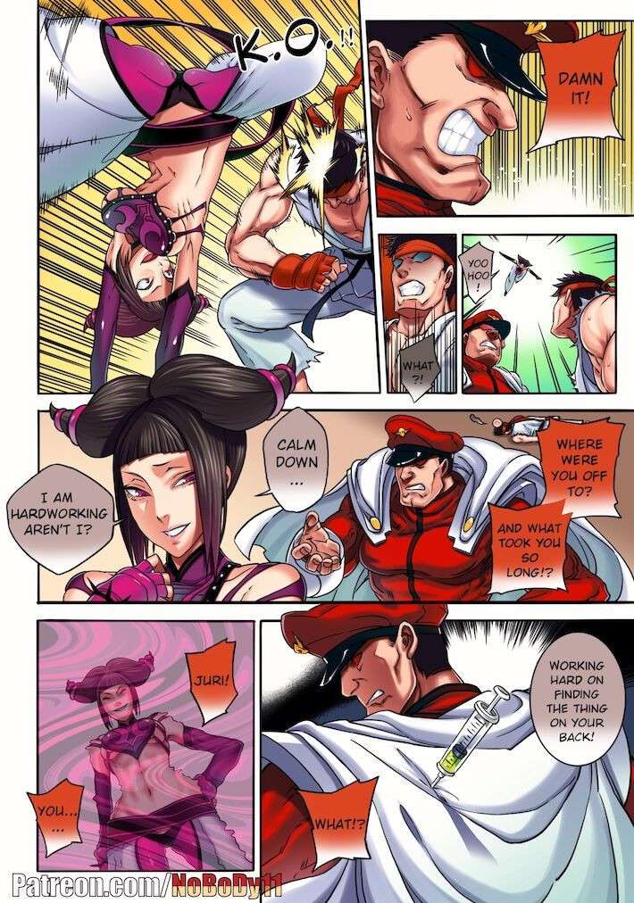 [Turtle.Fish.Paint (Hirame Sensei)] Lose Control (Street Fighter IV) [English] - (Colored by NoBoDy11)