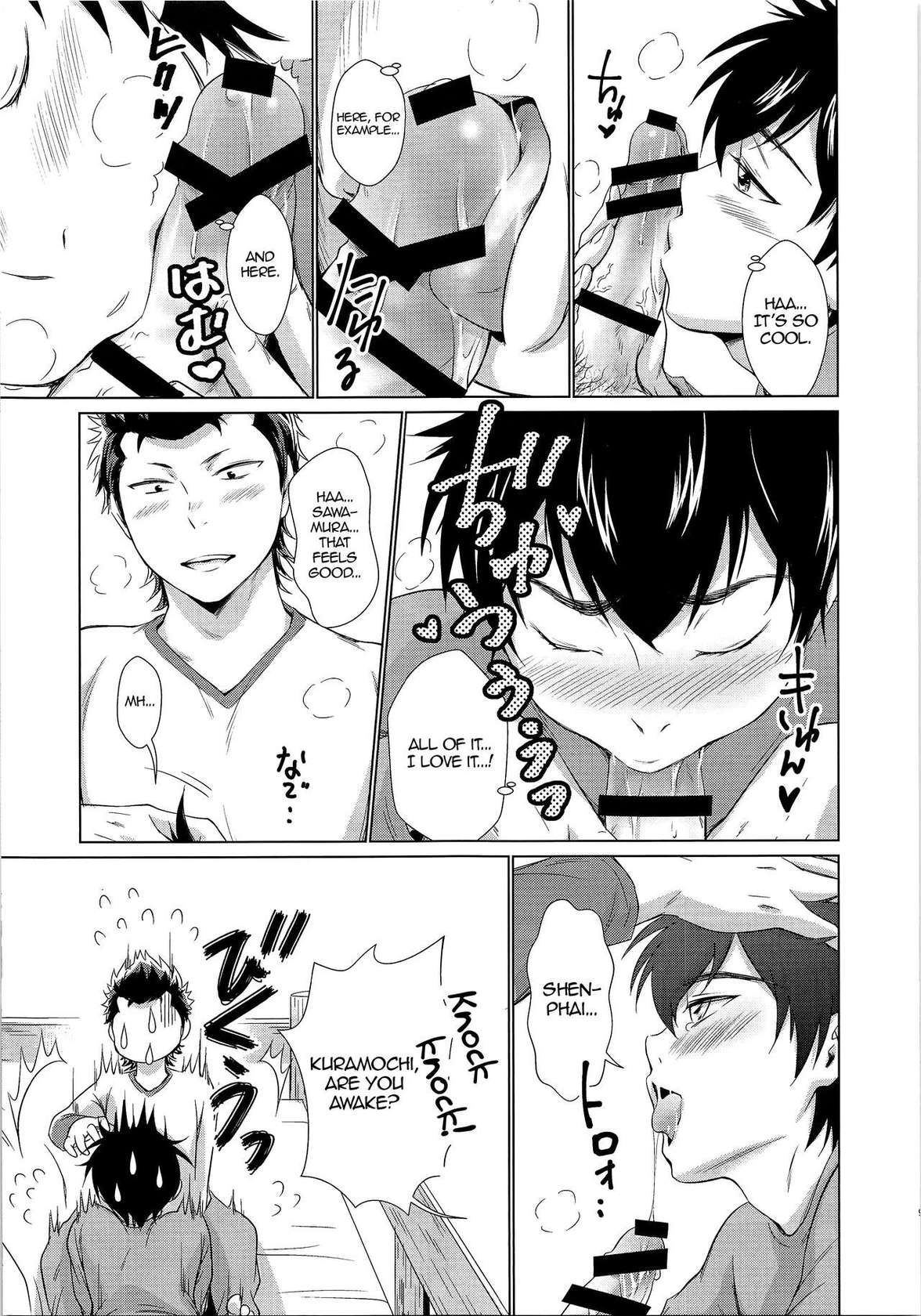 (C89) [knuckle chop (Naco)] Onedari Jouzu na Ore no Sawamura | My Sawamura Who's Good at Begging (Daiya no Ace) [English] [alparslan]