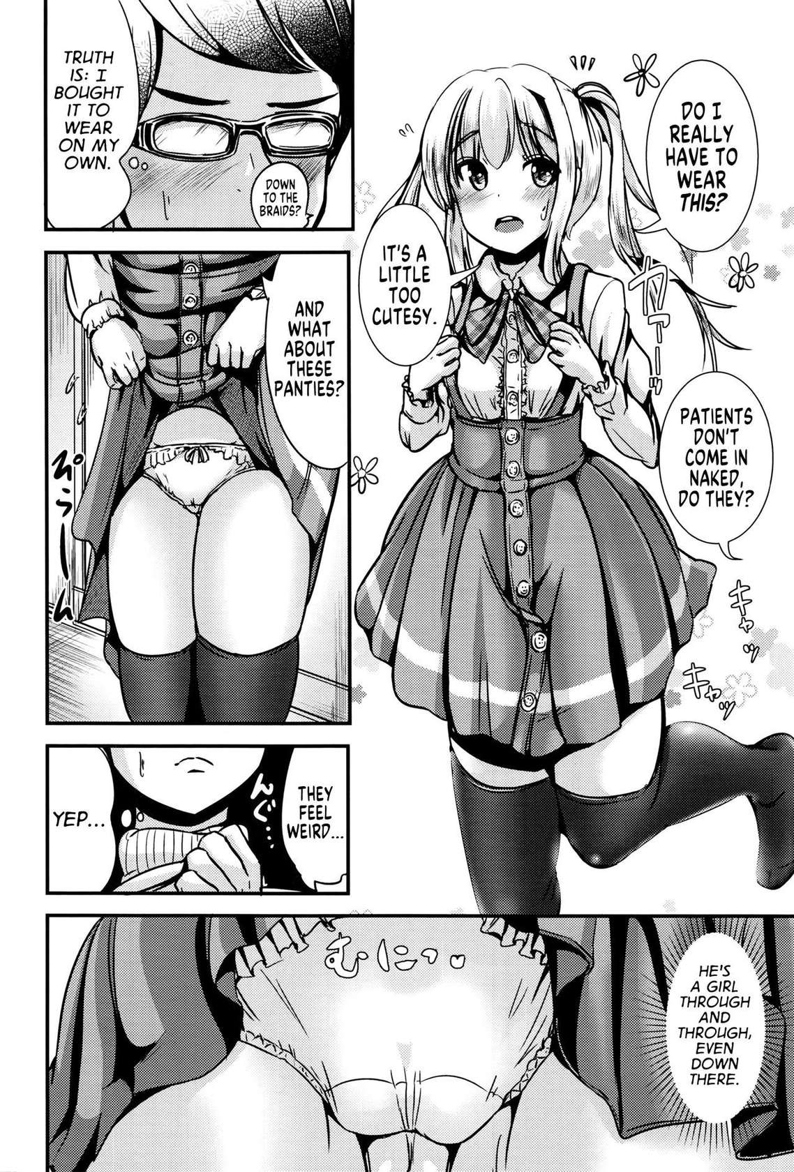 [Marneko] Wakuwaku! Rinshou Jisshuu Joshika Suit Sexy Medical Studies! Girlification Suit [English] [GTF]