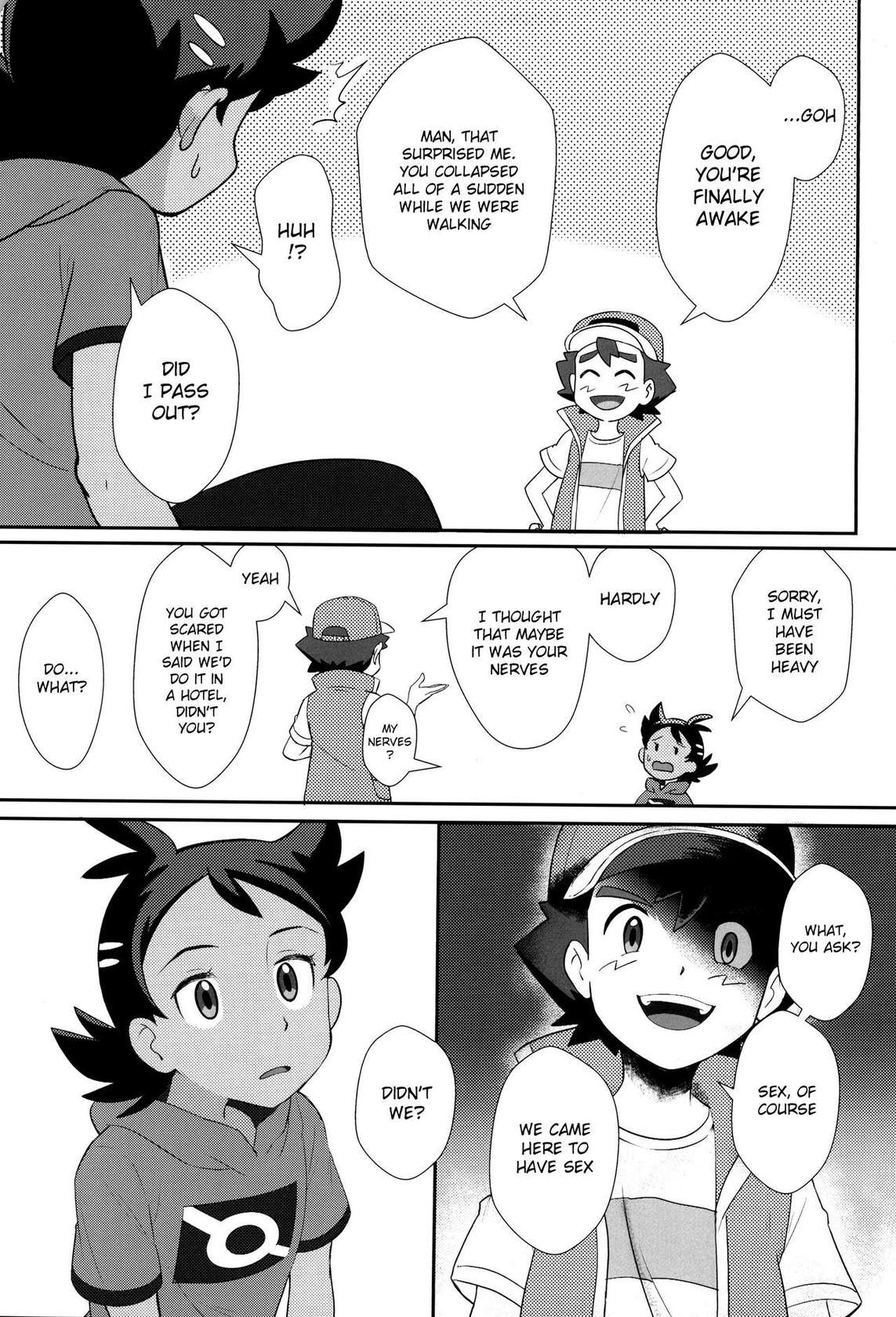 (JKet 2) [Baketsu de Chin (Matsuno)] Daijoubu!! Ryouomoi da yo | It's Okay!! Our Love Is Mutual (Pokémon Journeys) [English] {Chin²}