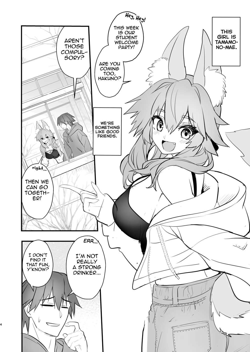 Tamamo Daigaku Monogatari [Oneshot]