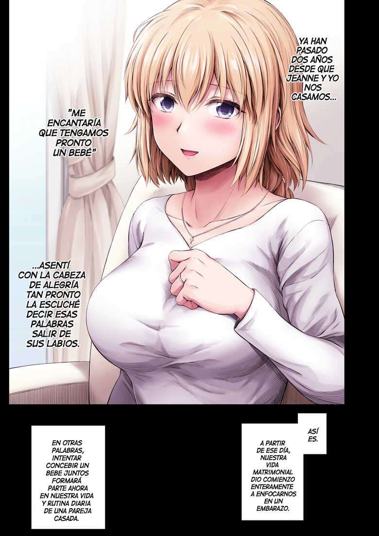 [Chabashira Chainsaw (Chacharan)] Jeanne to Kodomo no Tsukurikata - Esta Noche voy a Concebir un Bebé con Jeanne (Fate/Grand Order) [Spanish] [Nephi Scans]