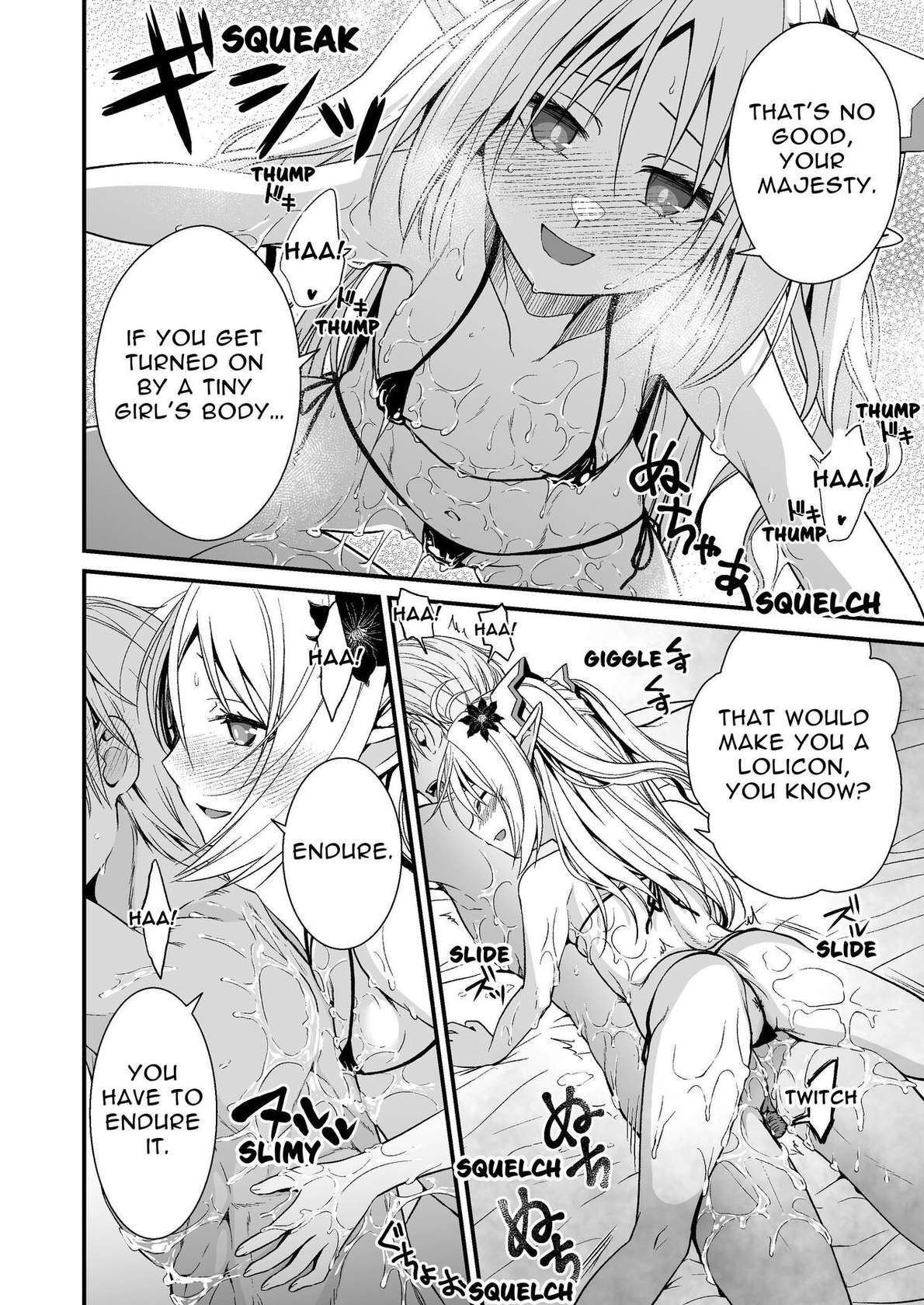 [Whisp (Ariichi Kyuu)] Loli Elf no Healer ni Tansan Shasei shite moratte Tanetsuke Kongan Ecchi | Little Elf's Carbonated Cumsqueeze [English] [tsuyoshi]