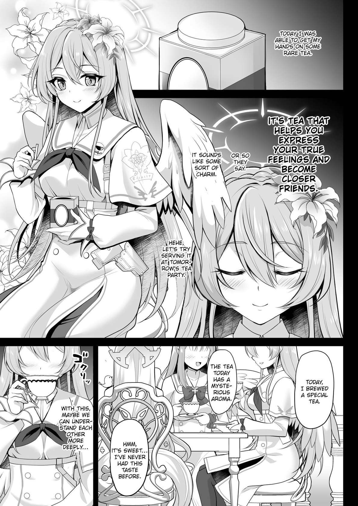 [Ohoshisamadou (GEKO)] Houkago Nakadashi Tea Party ～Himitsu no Harem Rankou no Party～ | After-School Creampie Tea Party ～Secret Harem Orgy Party～ (Blue Archive) [English] [nexaman] [Digital]