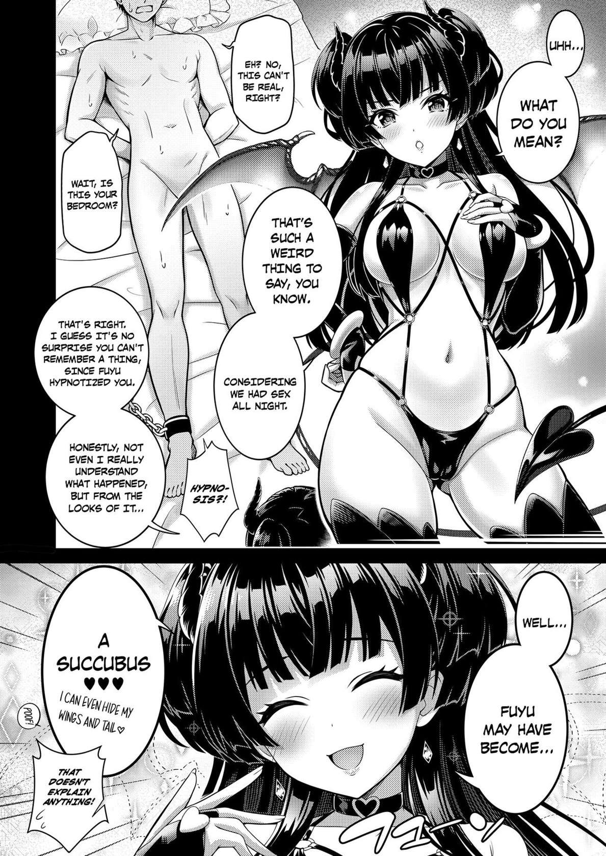 [tomatohouse-905`s room (Momitsu Urabi)] Anta wa Koko de Fuyu ni Kawareru no yo!! ~Succubus na Fuyuko to Taneinu no Ore~ - A succubus girl and a breeding dog (THE iDOLM@STER: Shiny Colors) [English] [Kinsei Translations] [Digital]