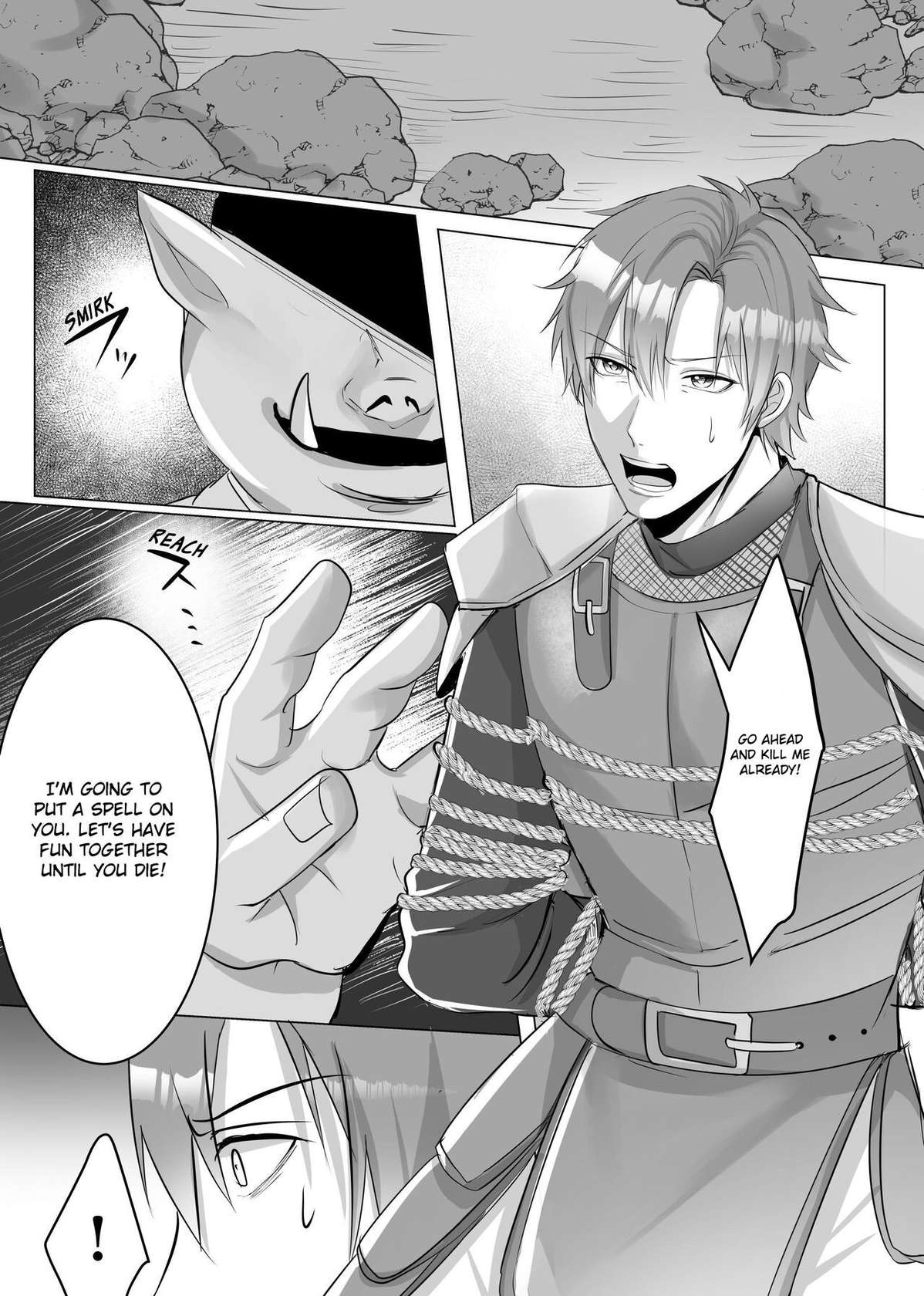 [Ayatsuki Yasei] Manga Version The Ultimate Pleasure of an Orc's Cattle Knight [EN] [HexN Translation] [Decensored]