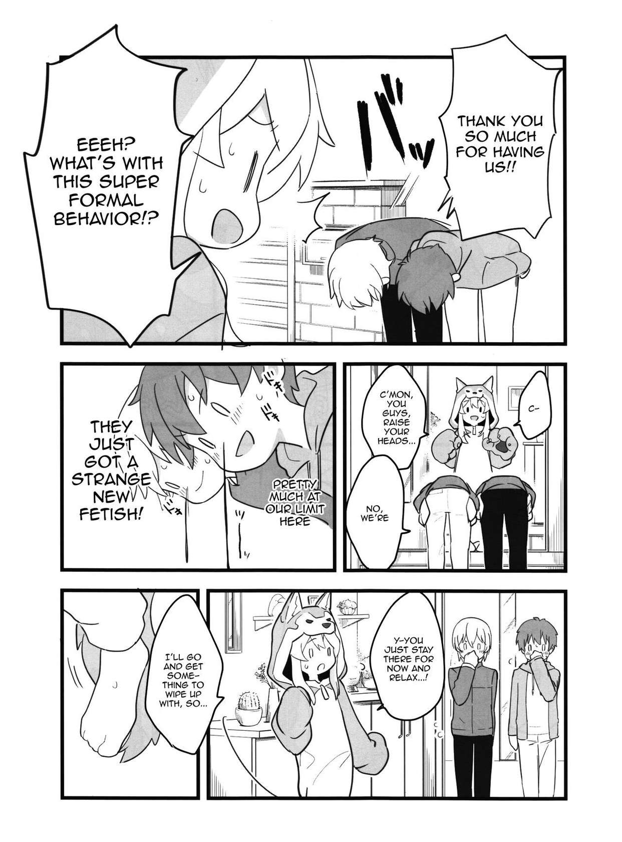 (Onii-chan to Issho! 3) [kirscherise (Yoshiizumi Hana)] Ookami-san wa Oshimai! | Wolf-san is done for! (Onii-chan wa Oshimai!) [Tenshi-Nyow Translations]