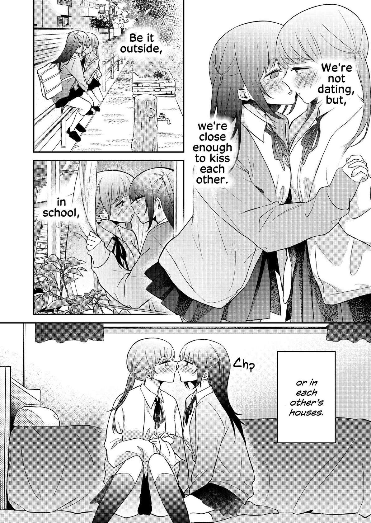 [Strawberry] Tsukiattenai Futari ga Ofuro de  Ecchi na Koto Suru Hanashi |  A Story of Two Girls Who Are Not Dating Having Sex in the Bath [English] [ROSMONTISISLOVE]