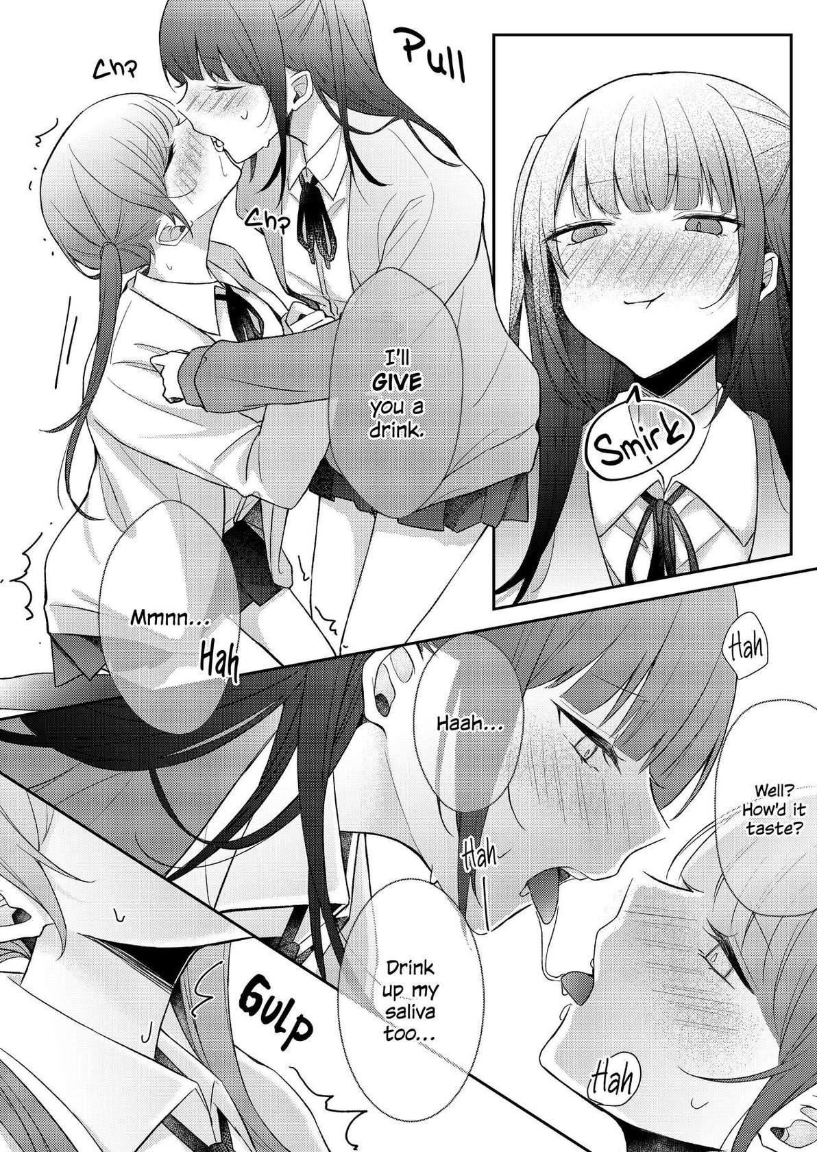 [Strawberry] Tsukiattenai Futari ga Ofuro de  Ecchi na Koto Suru Hanashi |  A Story of Two Girls Who Are Not Dating Having Sex in the Bath [English] [ROSMONTISISLOVE]