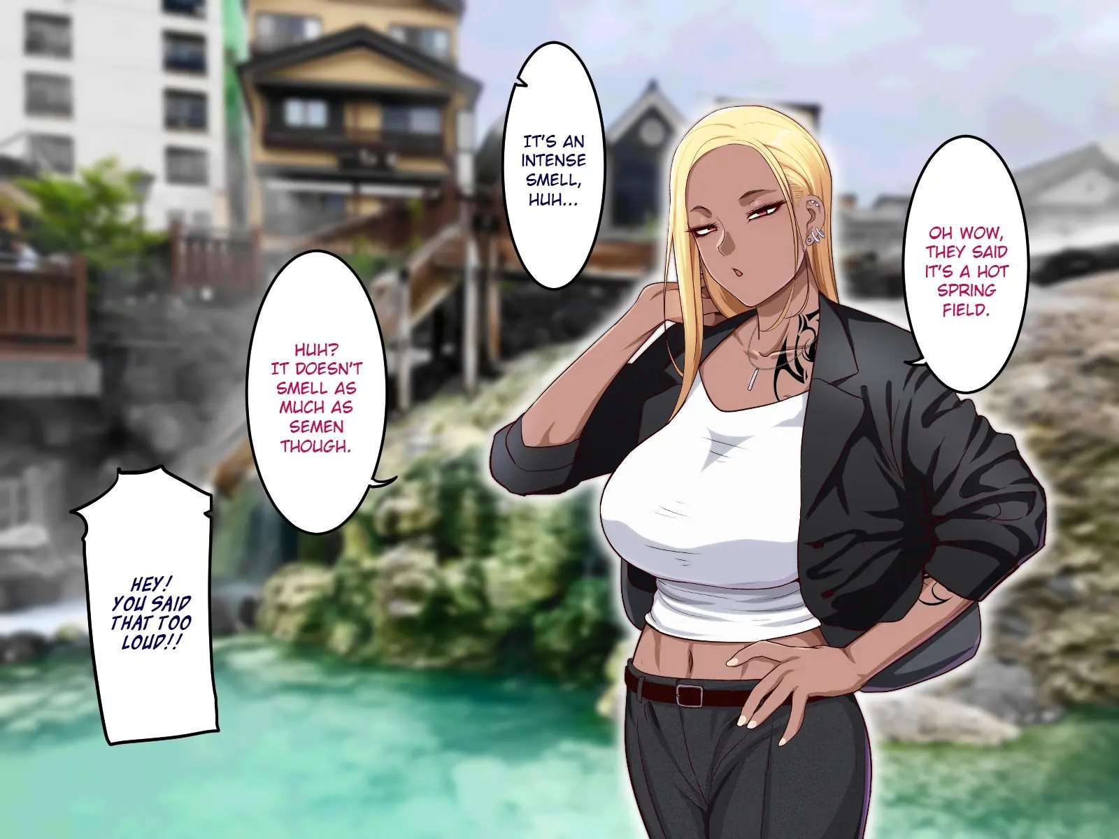 Short Weekend Hot Spring Trip With A Kuro Gyaru: Ryokou