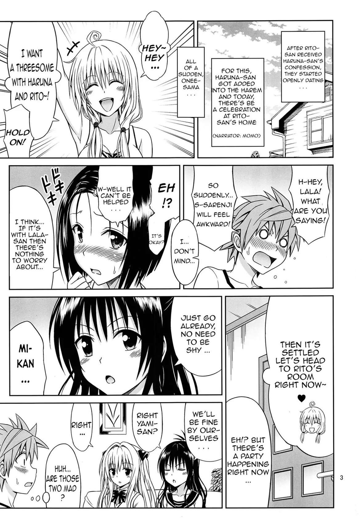 To LOVE-Ru Girls [Oneshot]