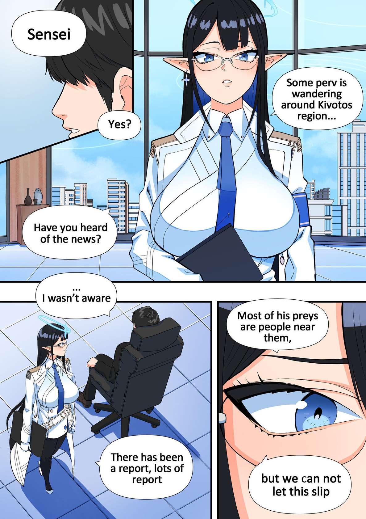 [BLUECANDY] The Shade Of Sensei (Blue Archive) [English] [Decensored]