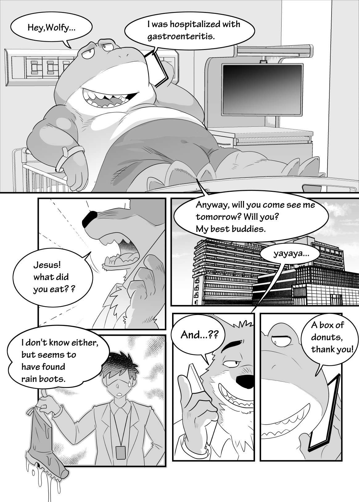 [Kuma Hachi] The "Bed" Guys (The Bad Guys, Zootopia) [English]