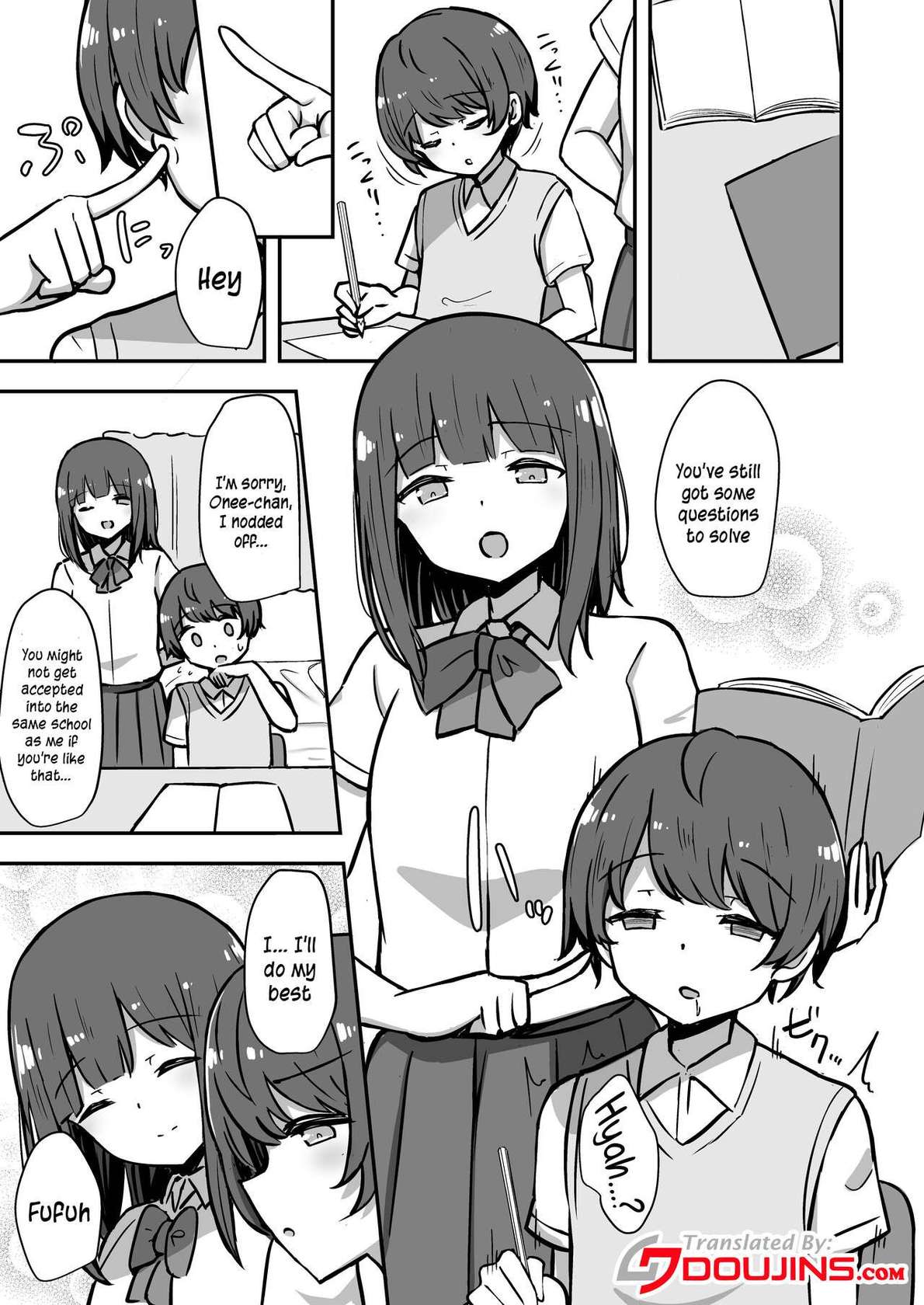 [Starmine18 (HANABi)] Boku to Onee-san no Kimochii Obenkyou /  My And My Onee-san's Pleasurable Studies [English] {Doujins.com}