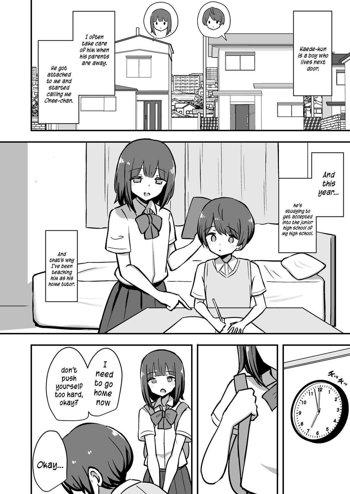 [Starmine18 (HANABi)] Boku to Onee-san no Kimochii Obenkyou /  My And My Onee-san's Pleasurable Studies [English] {Doujins.com}