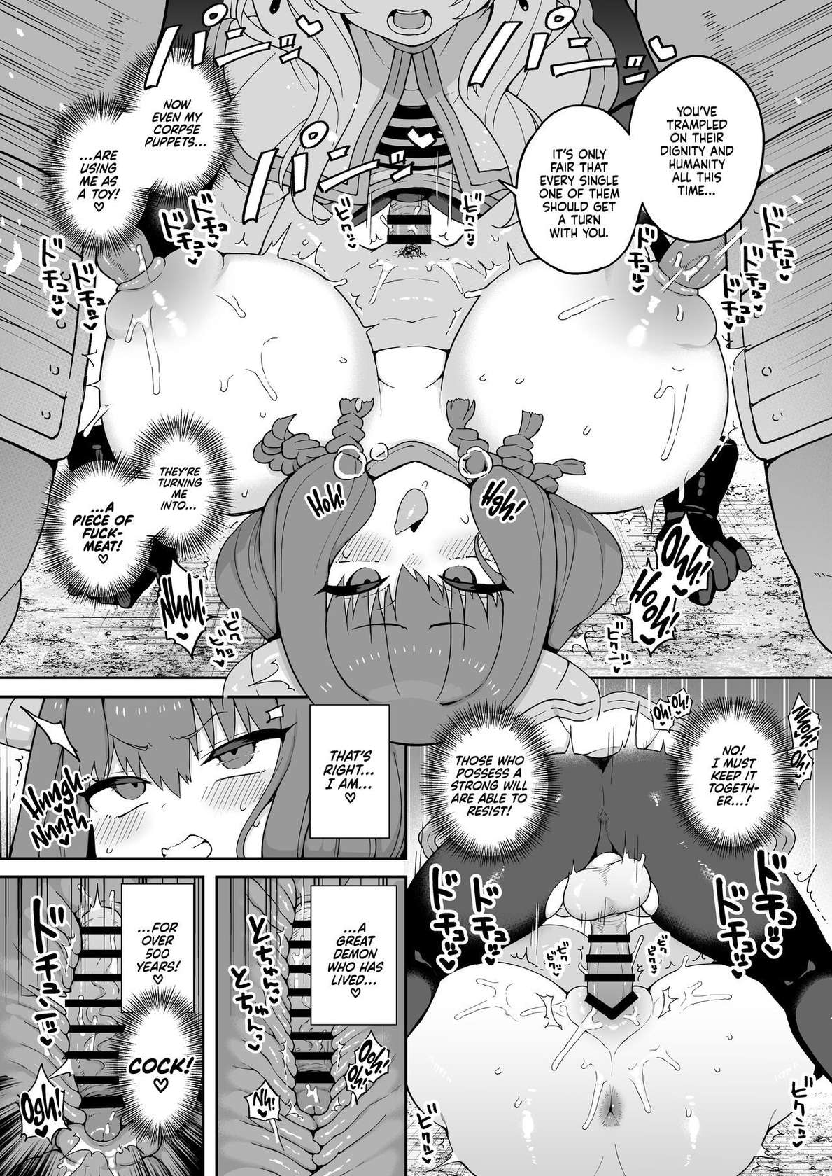 [Aratoya (Arato Asato)] Chinpo ga Haeru Mahou da yo. | Magic That Grows A Giant Dick (Sousou no Frieren) [English] [Xzosk] [Digital]