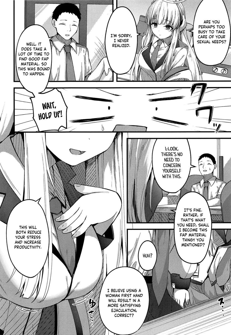 Sexual Release NOR Toying - Sensei And Yuuka-chan Wrapped Around My Fingers! [Oneshot]