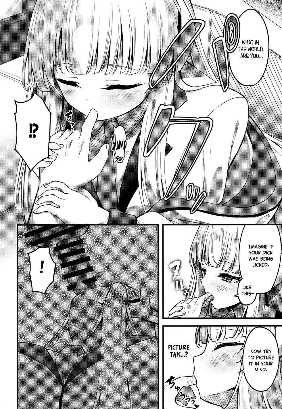 Sexual Release NOR Toying - Sensei And Yuuka-chan Wrapped Around My Fingers! [Oneshot]