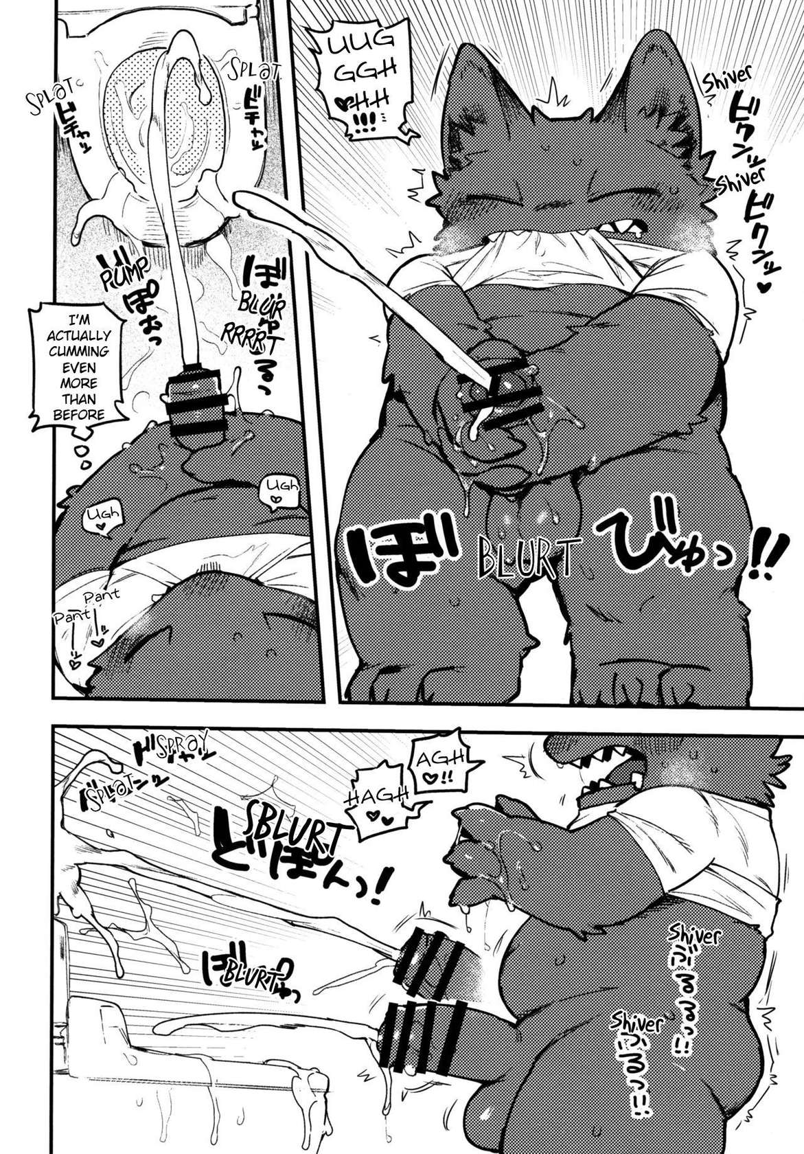 (Kemoket 10) [Rubber Cup Boys (INAX)] Nekoda-kun in the toilet!!!![English]