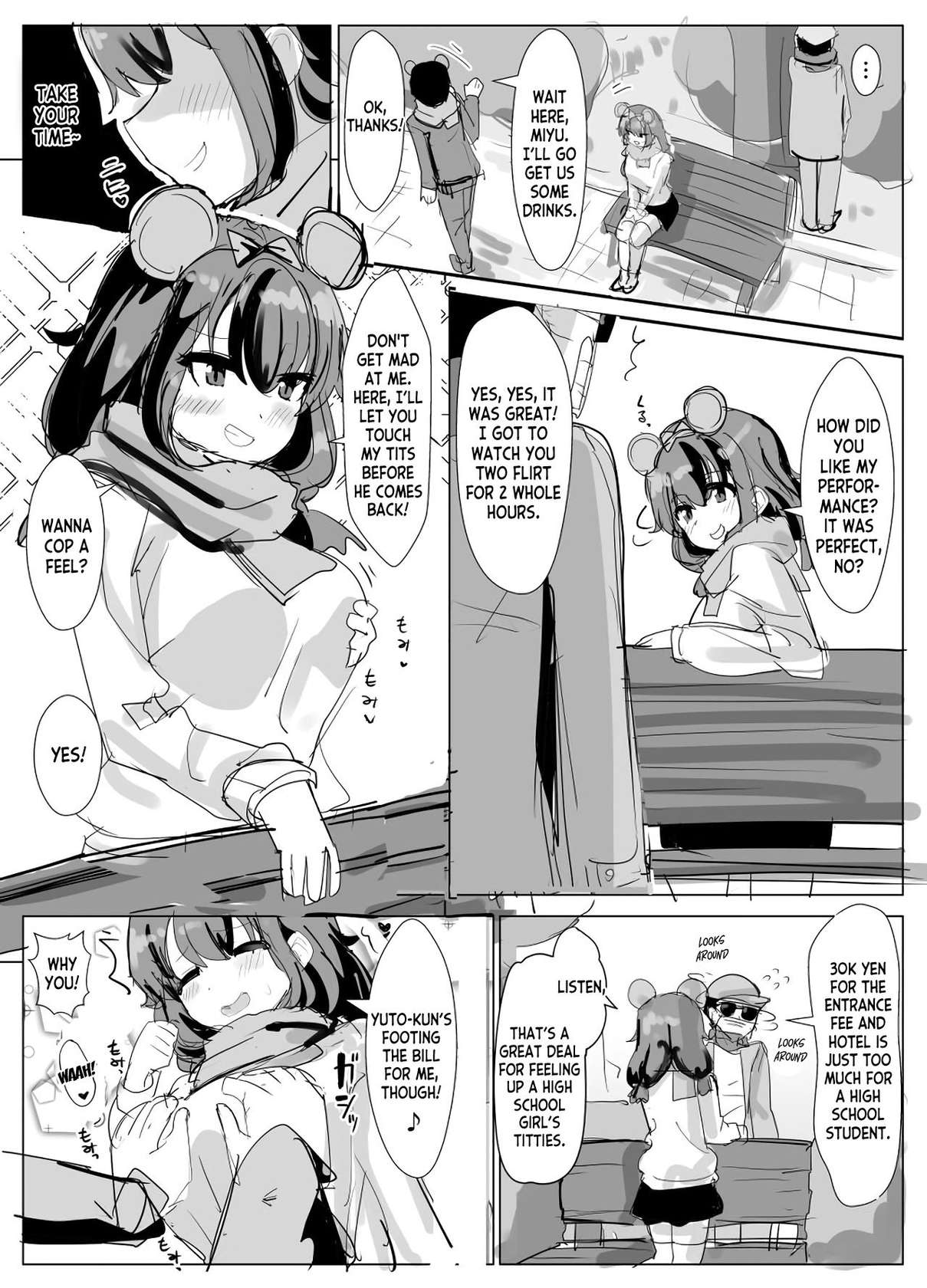 [tsuniverse (Yuniba)] Possessing and Interrupting a Classmate's DisnOy Date (Fantia) [English] [desudesu]