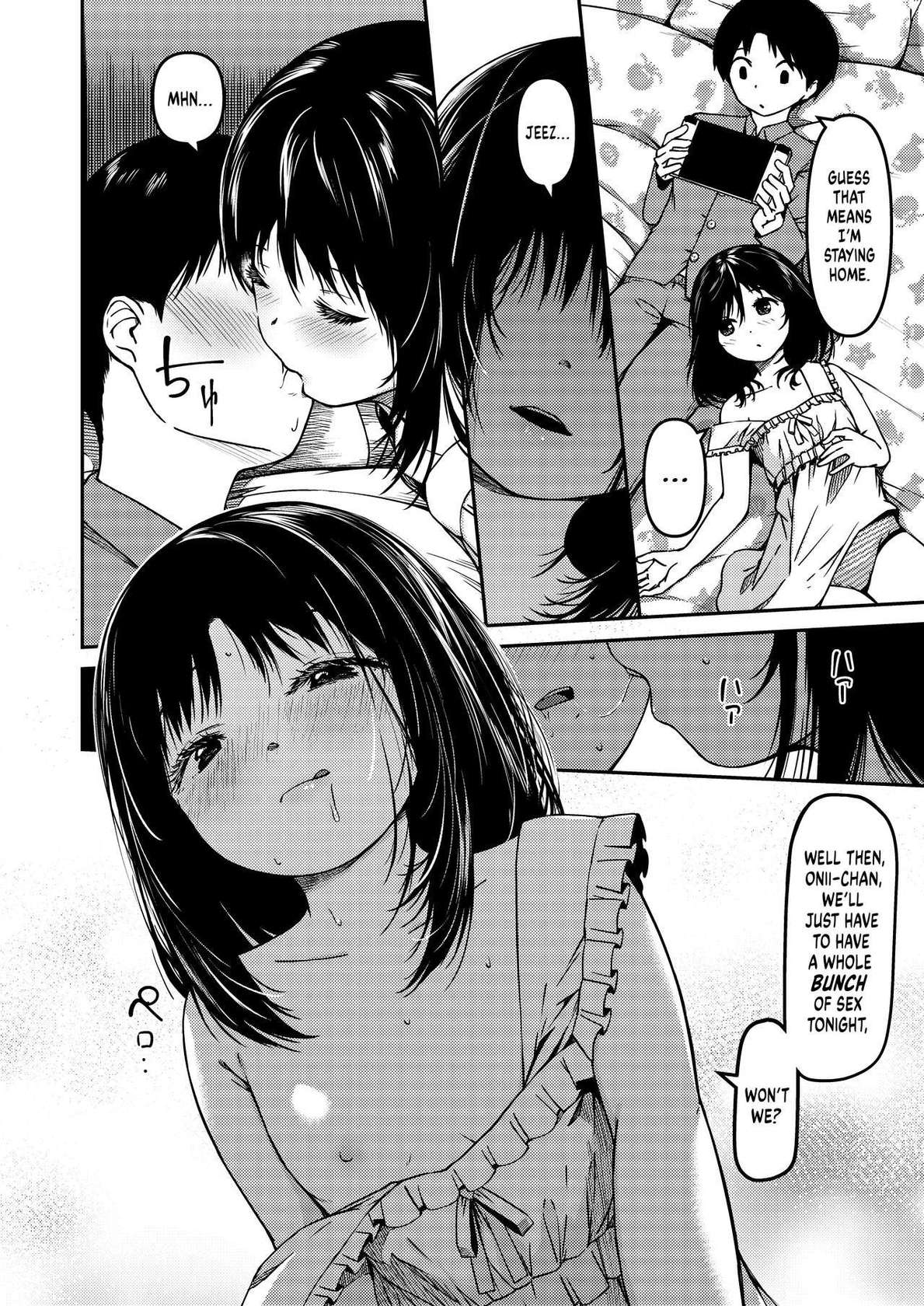 [Osushi Tabeitai (Yu)] Imouto to Papa to Boku no Inbi na Onsen Ryokou | Our Family's Lust-Filled Stay at a Hot Springs Resort [English] [head empty] [Digital]