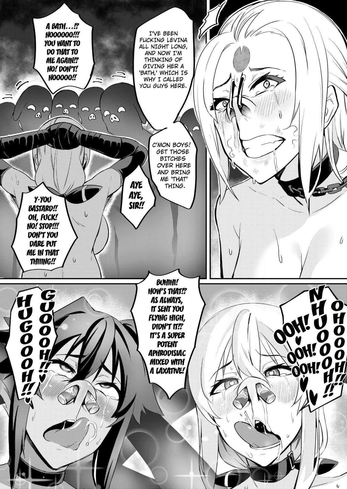 [Hatoba Akane] Touma Senki Cecilia extra chapter | Battle Princesses in Captivity. [English] [Kuraudo]