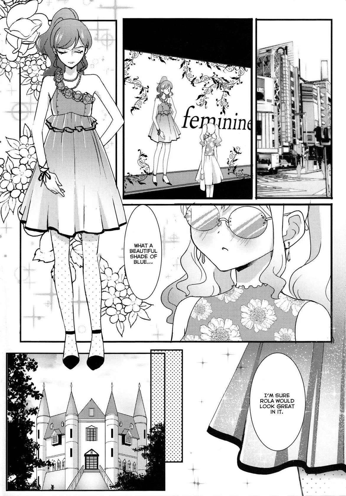 (Geinoujin wa Card ga Inochi! 13) [Furanki (NOTO)] Anata ga Dress o Matottara | When you put on the dress (Aikatsu Stars!) [English] [Lazy Lily]