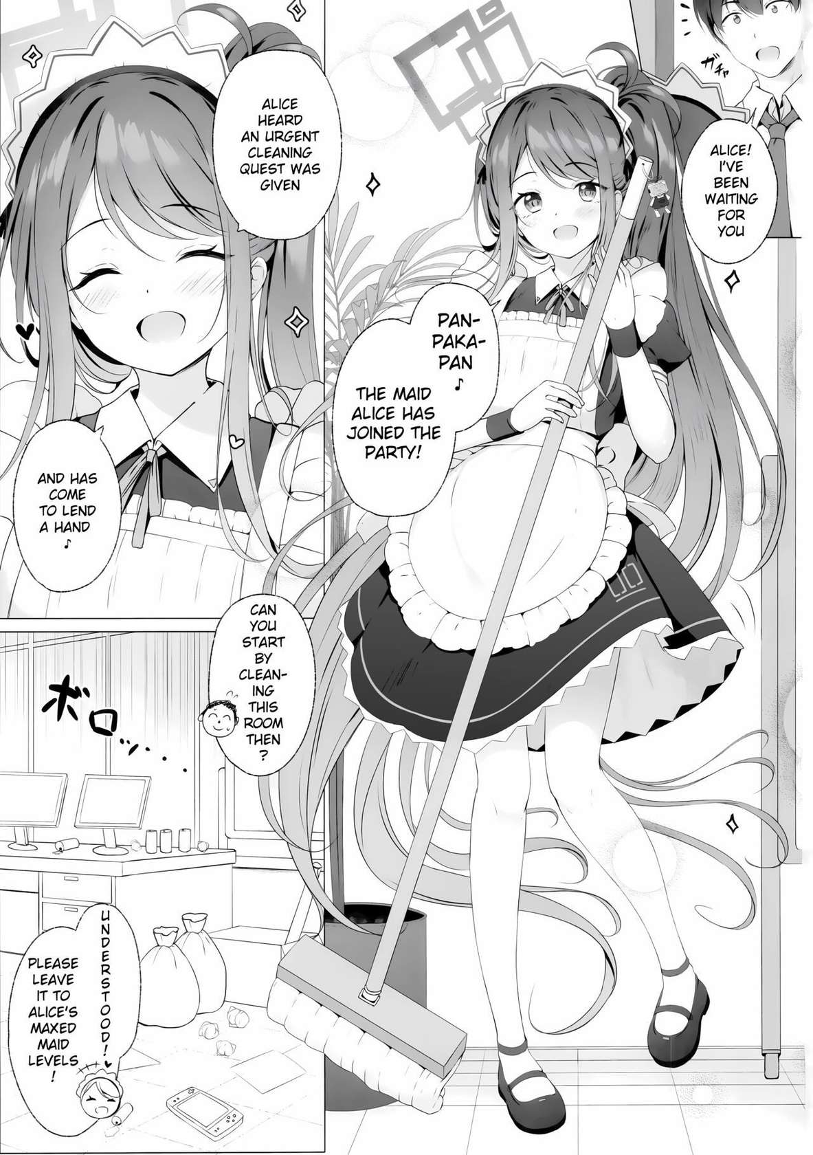 (C102) [Twilight Road (Tomo)] Alice too, wants to Serve! (Blue Archive) [English] [Entropy]